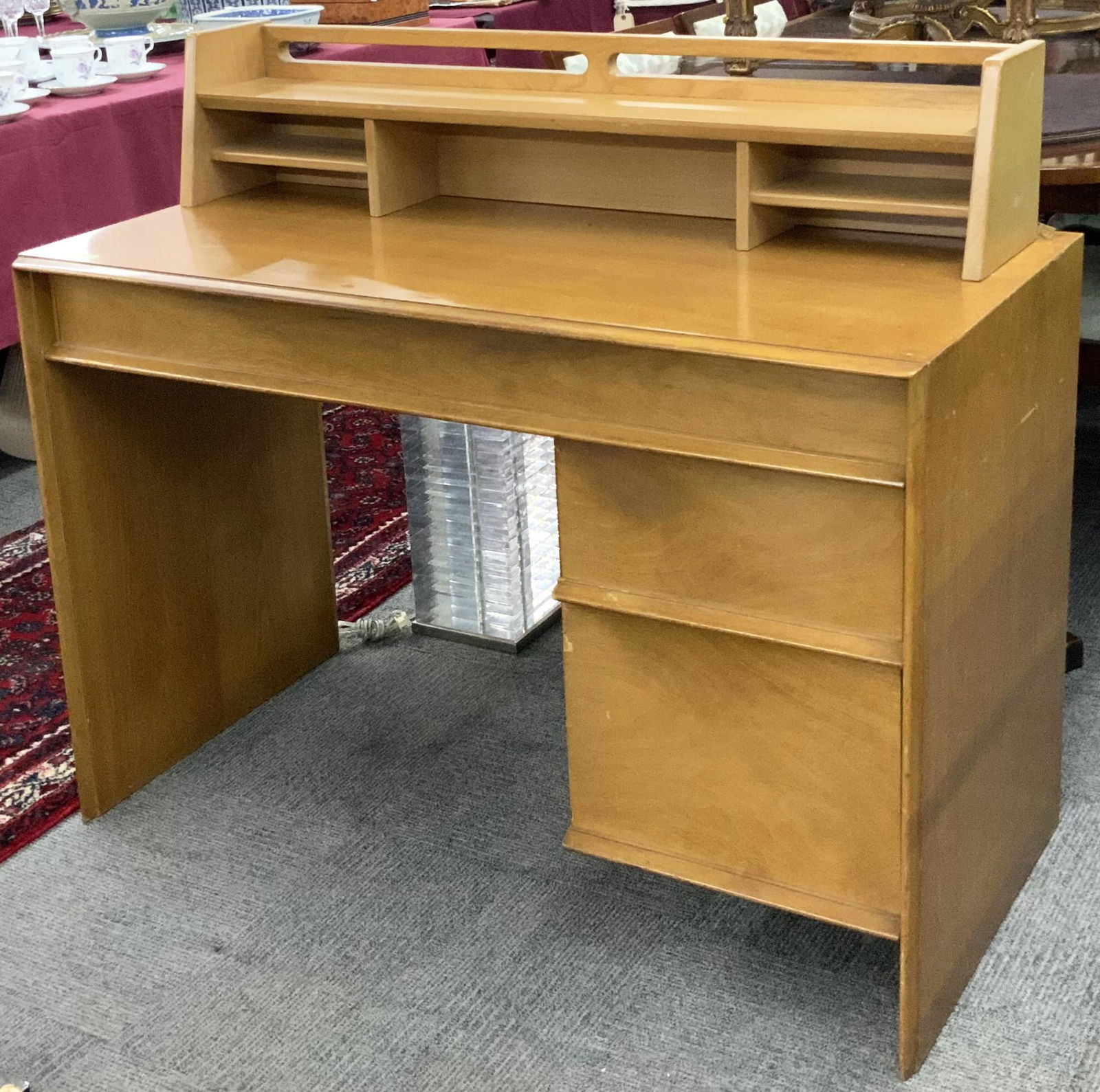 T.H. Robsjohn Gibbings Widdicomb Desk w/Top Piece. (1 of 1)