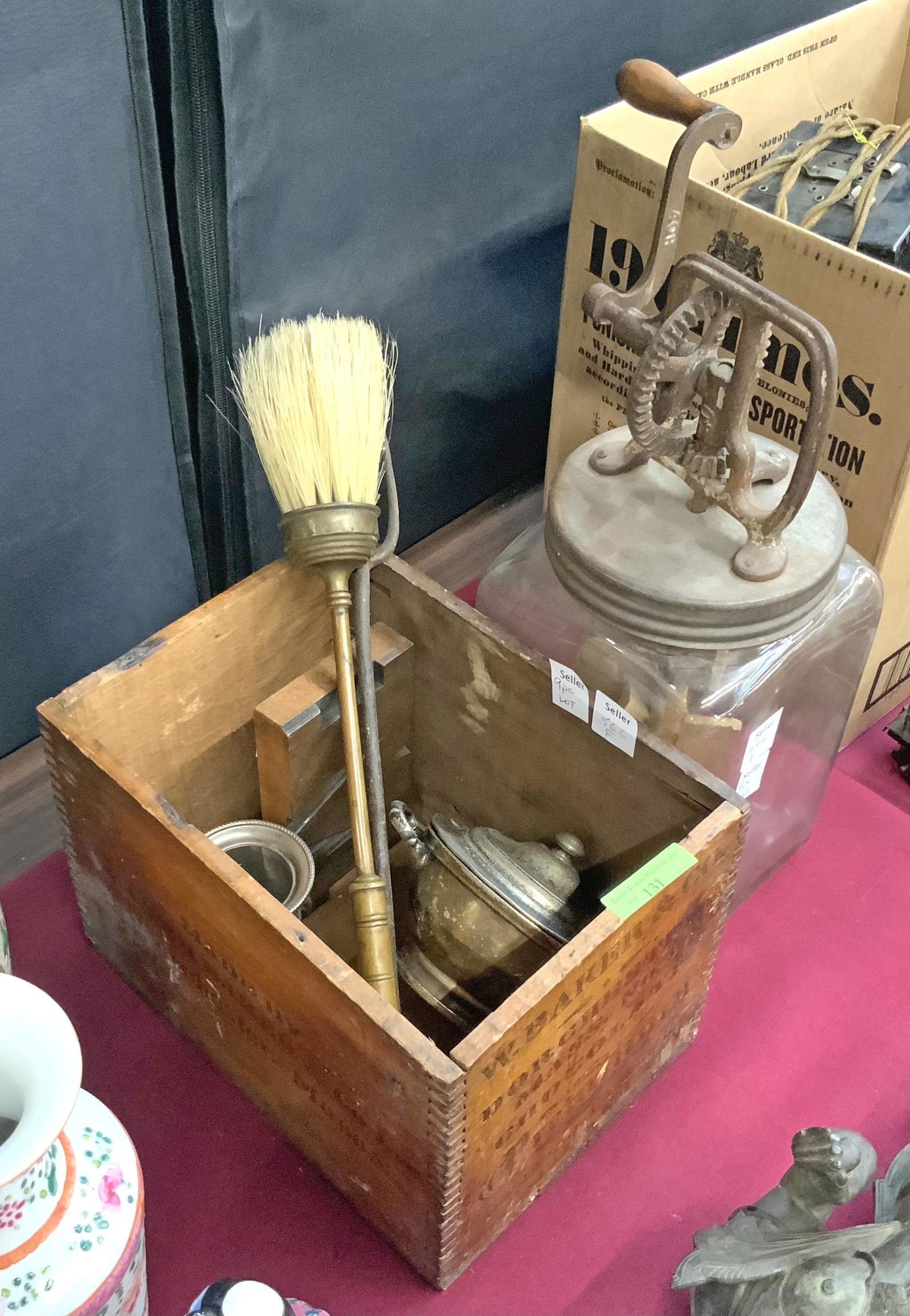 Lot: 9 Pcs. Assorted Collectibles. (1 of 1)