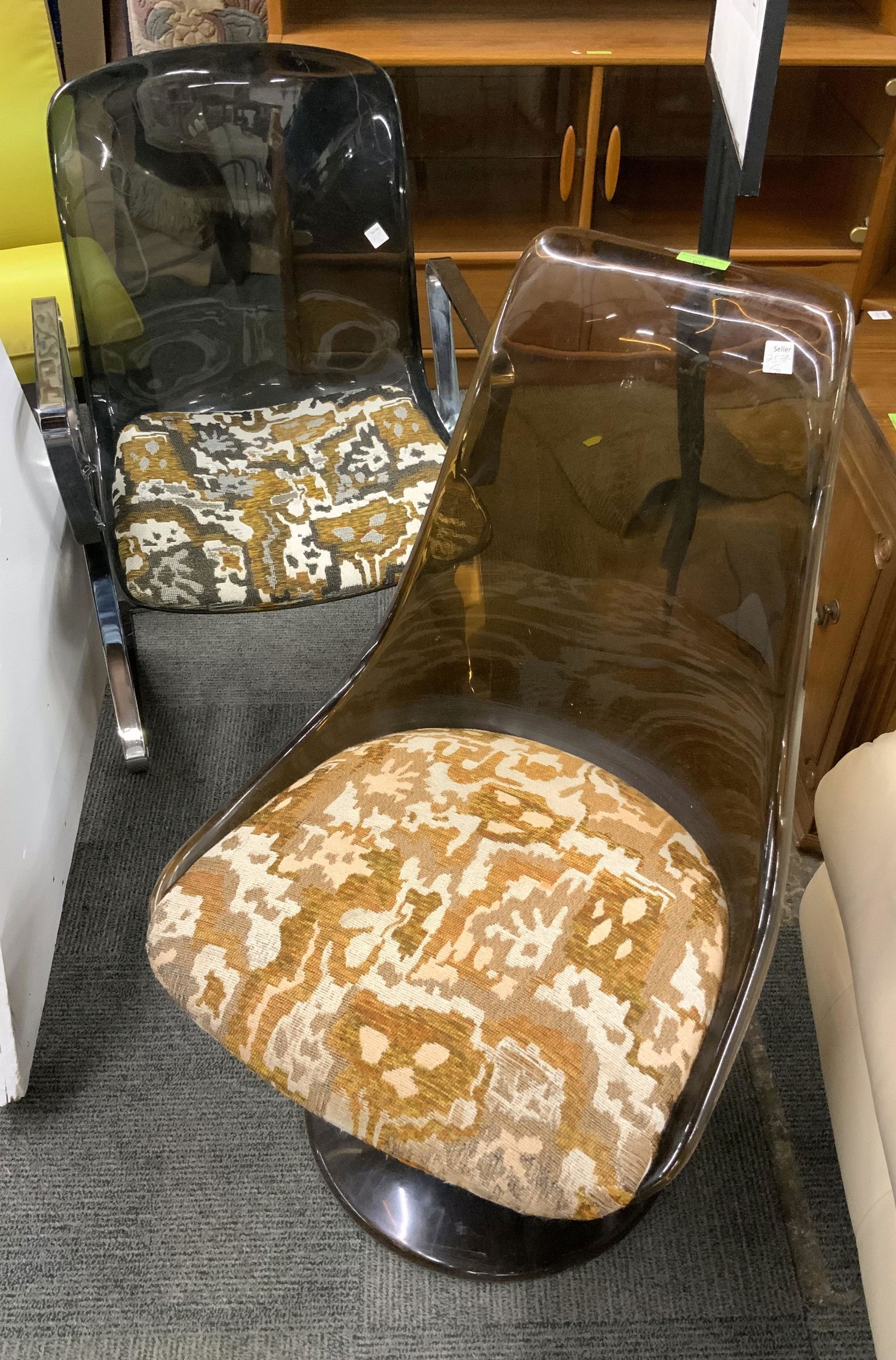 2 Mid-Century Chairs, Chrome Craft and Armchair. (1 of 1)