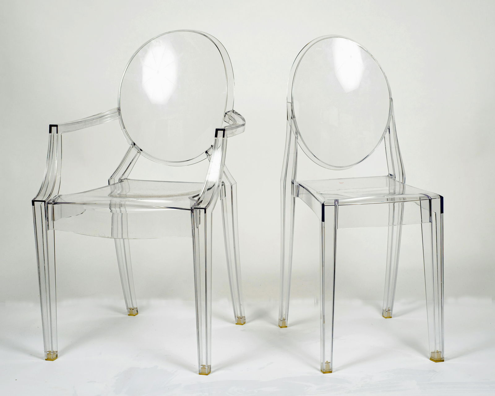 Lot: Two Philippe Starck for Kartell Ghost Chairs. (1 of 5)