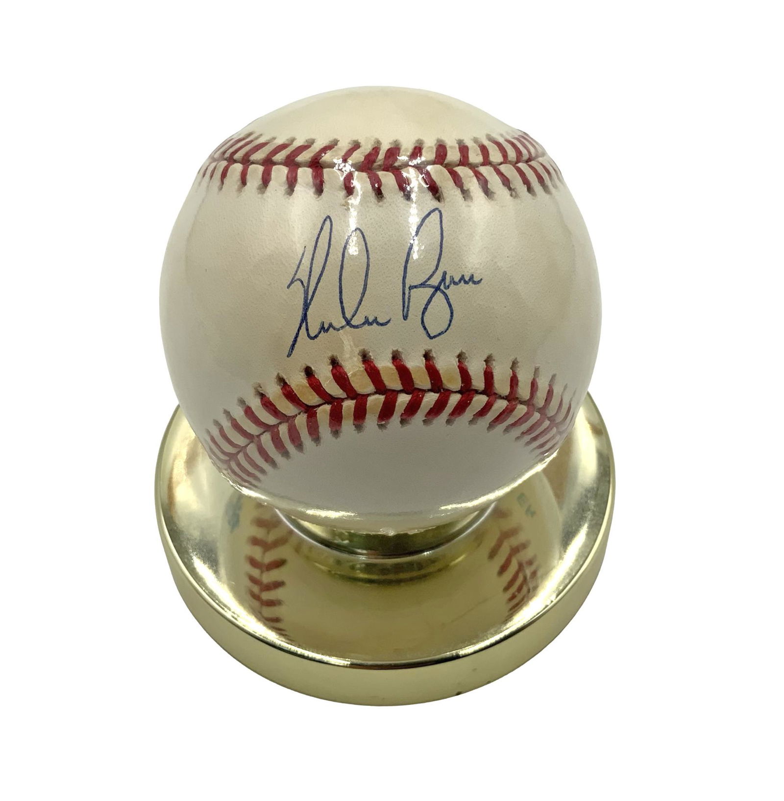 Nolan Ryan Autographed Baseball w/ Shrink Wrap. (1 of 3)