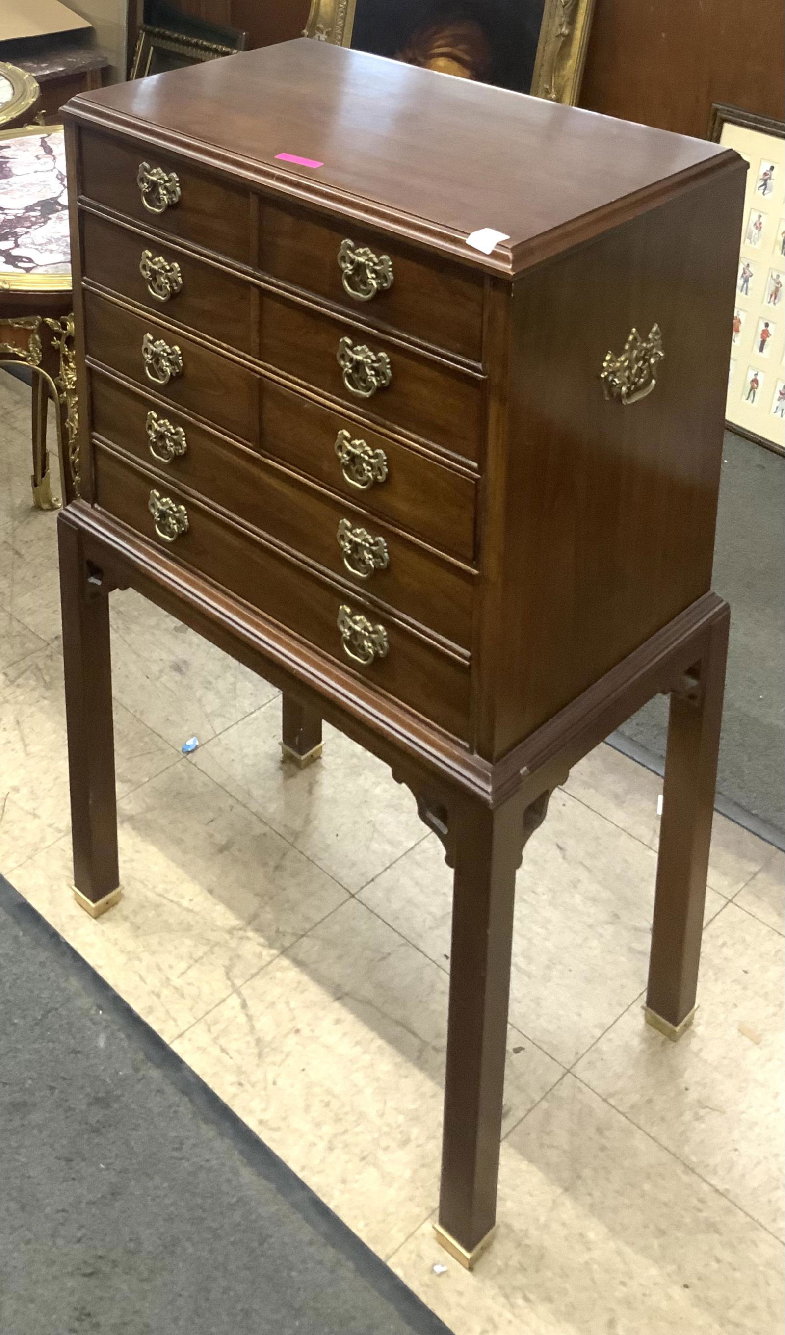 Walnut Thomasville Floor Standing Silverware Chest (1 of 1)