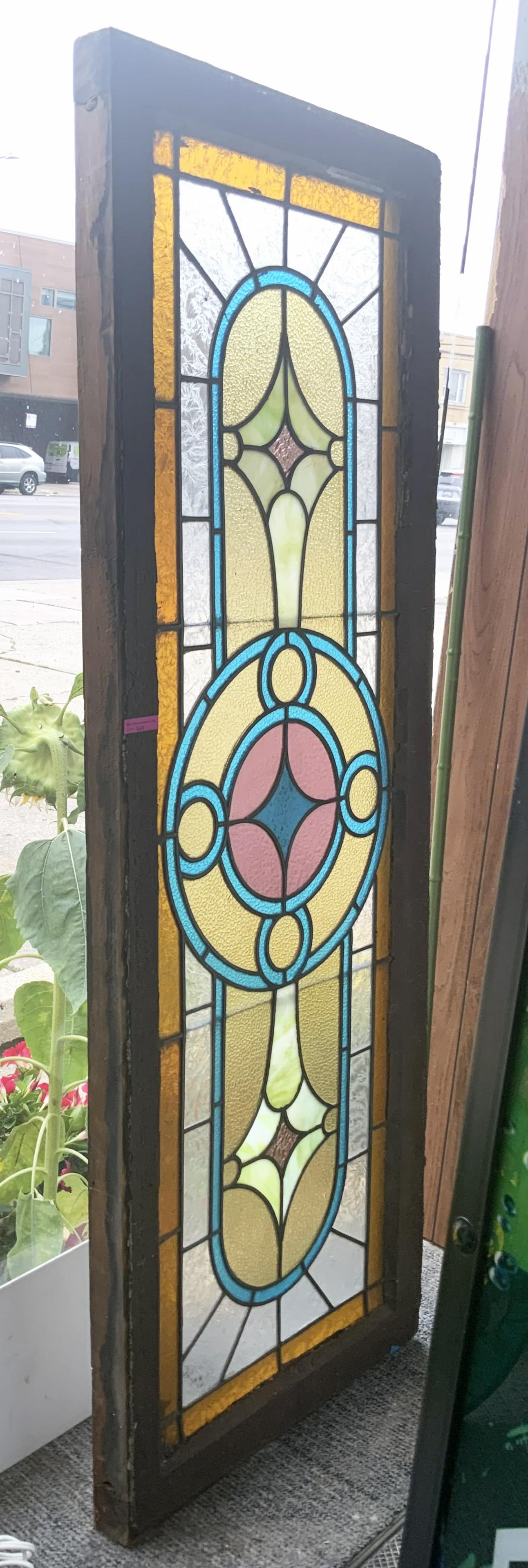 Antique Stained Glass Window. (1 of 1)