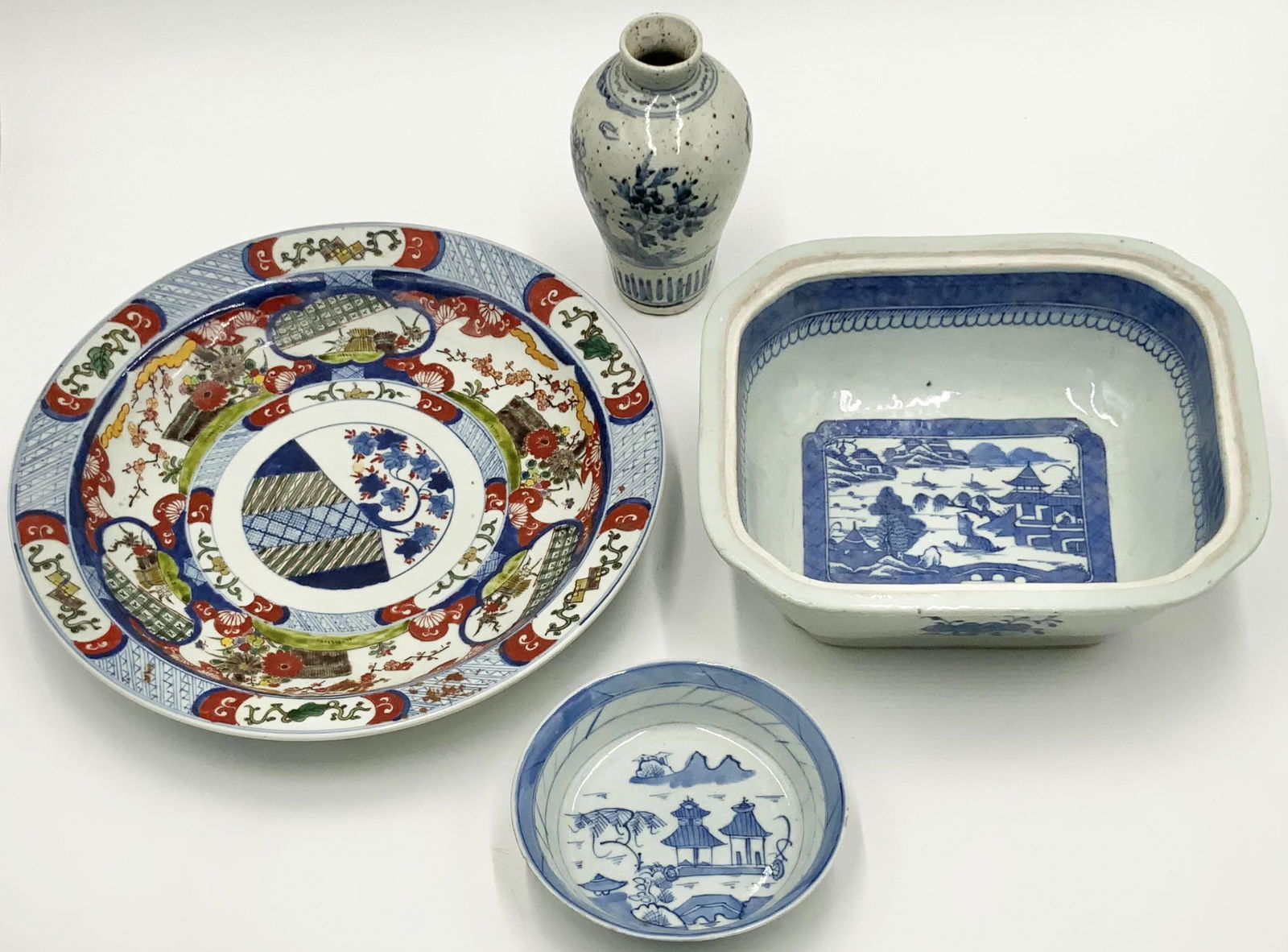 Lot of Assorted Asian Porcelain. (1 of 2)