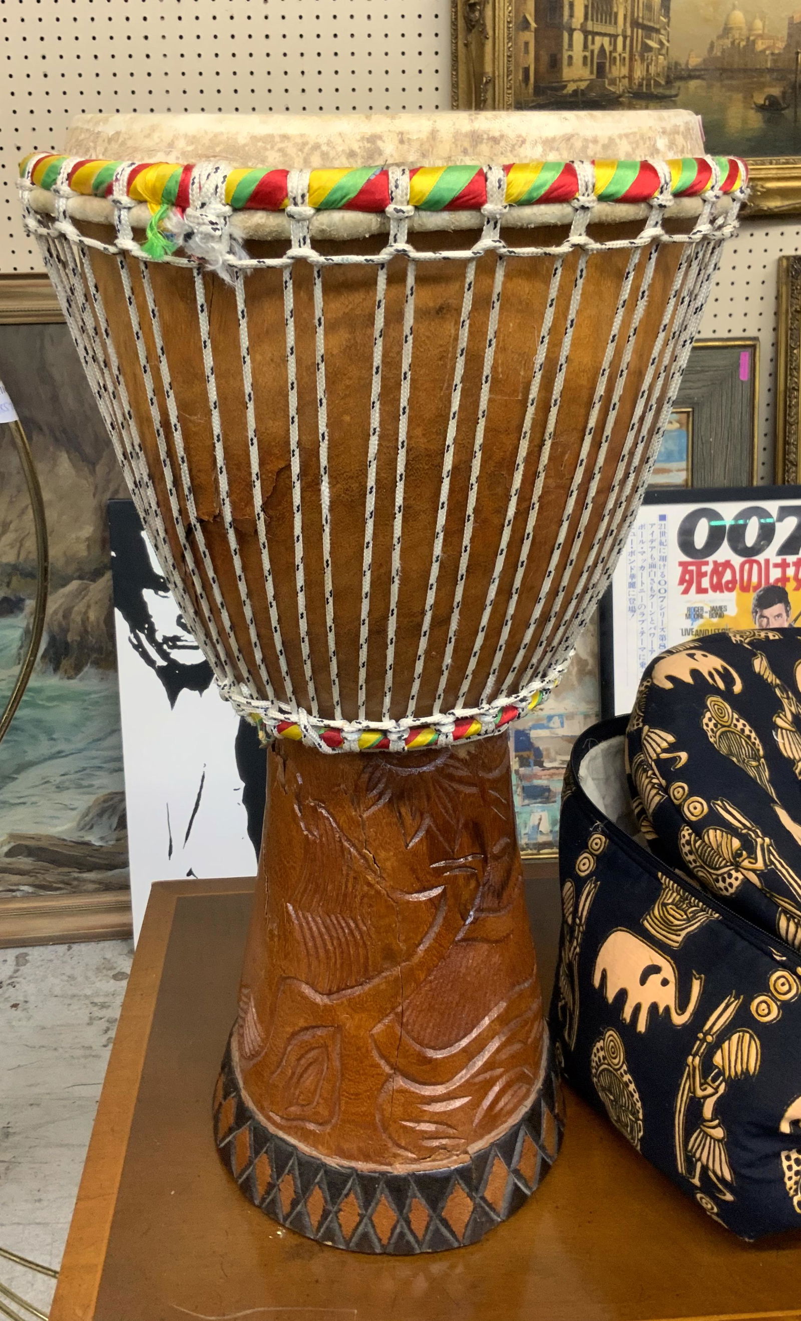 Ramadan Djembe African Drum. (1 of 3)