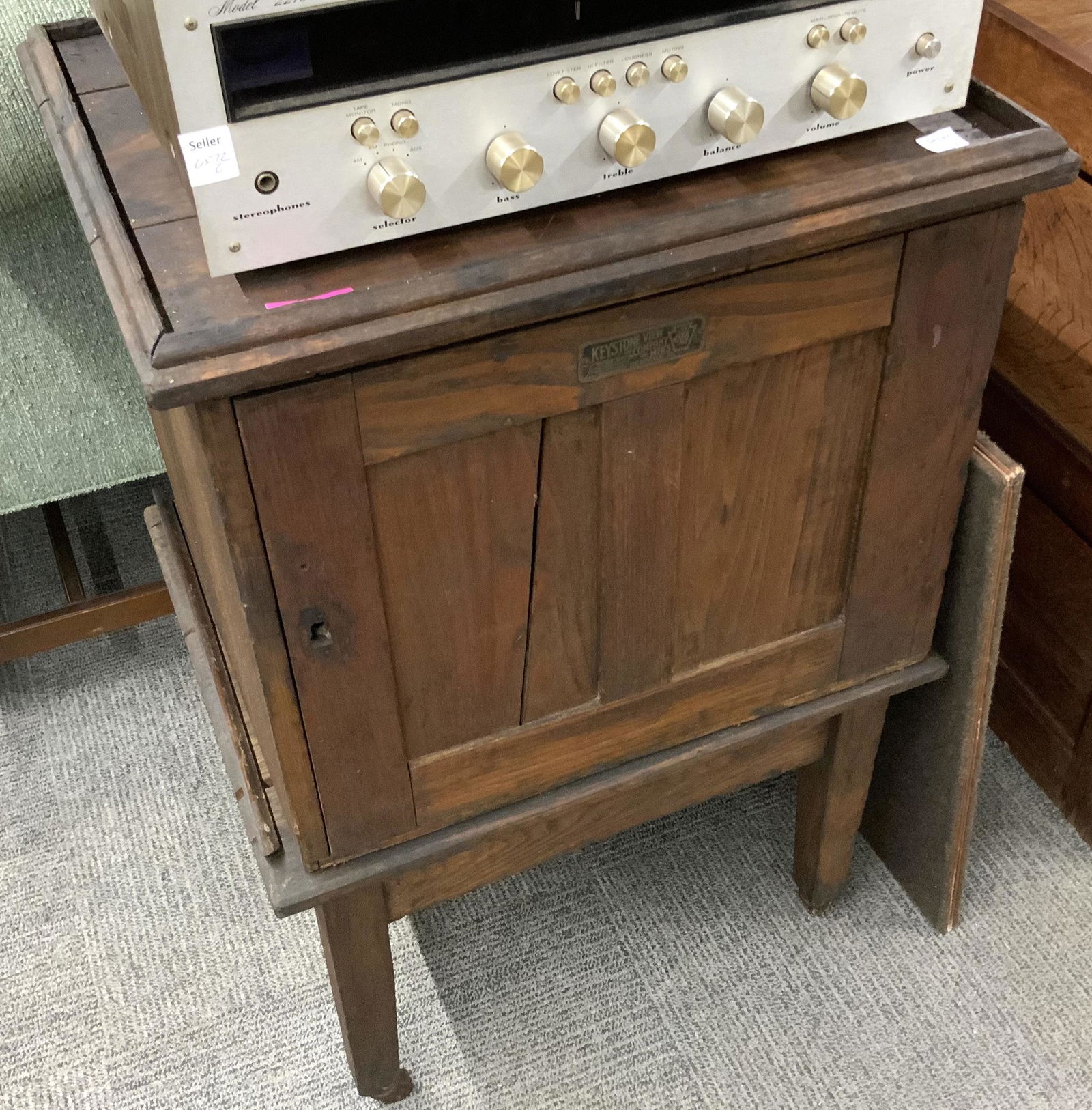 Antique Oak Cabinet by Keystone Viewing Co. (1 of 2)