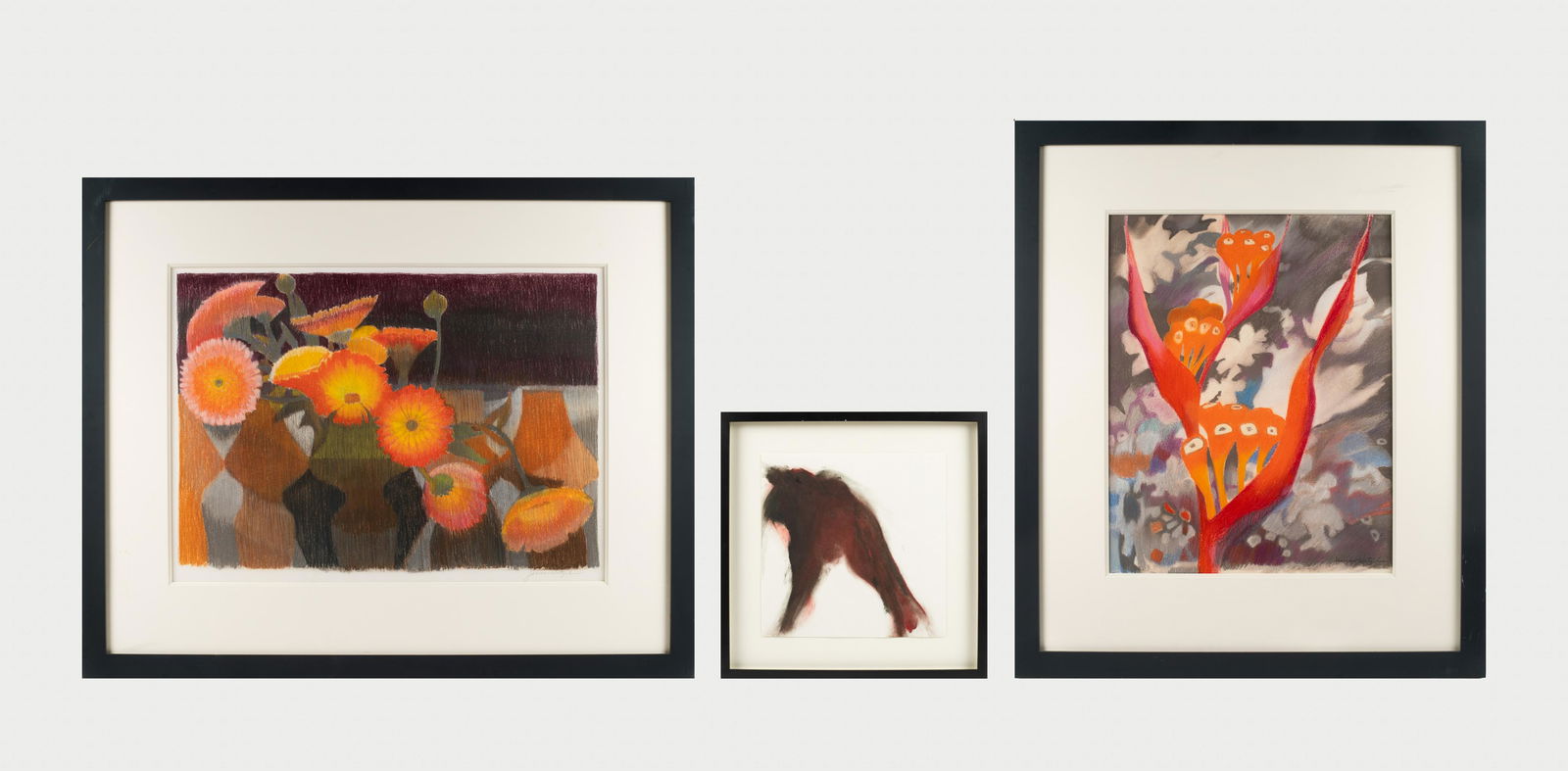 Lot of 3 Original Artworks by Janice Wetzel. (1 of 12)