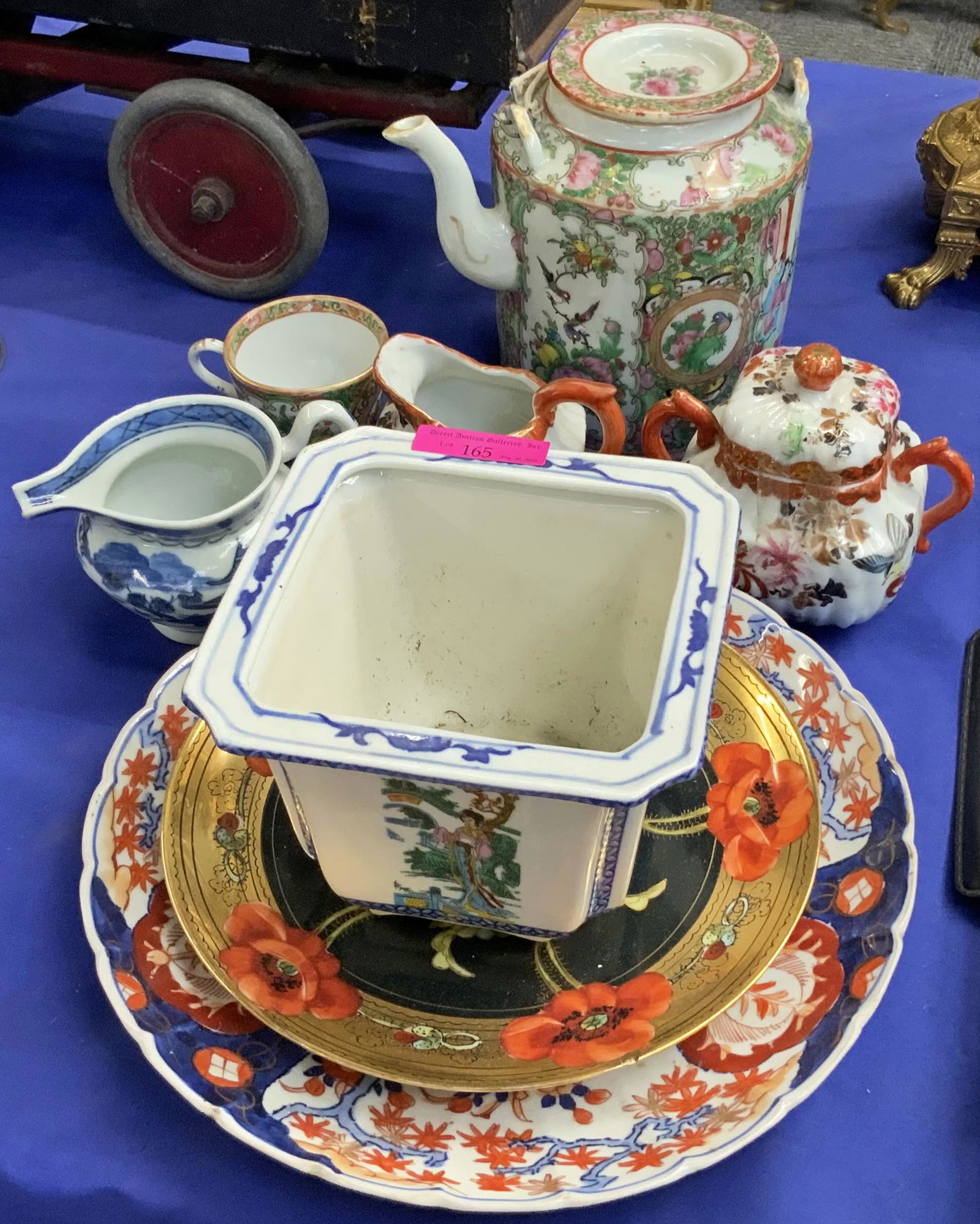Lot: 8 Pcs. Mostly Asian Porcelain Items. (1 of 1)