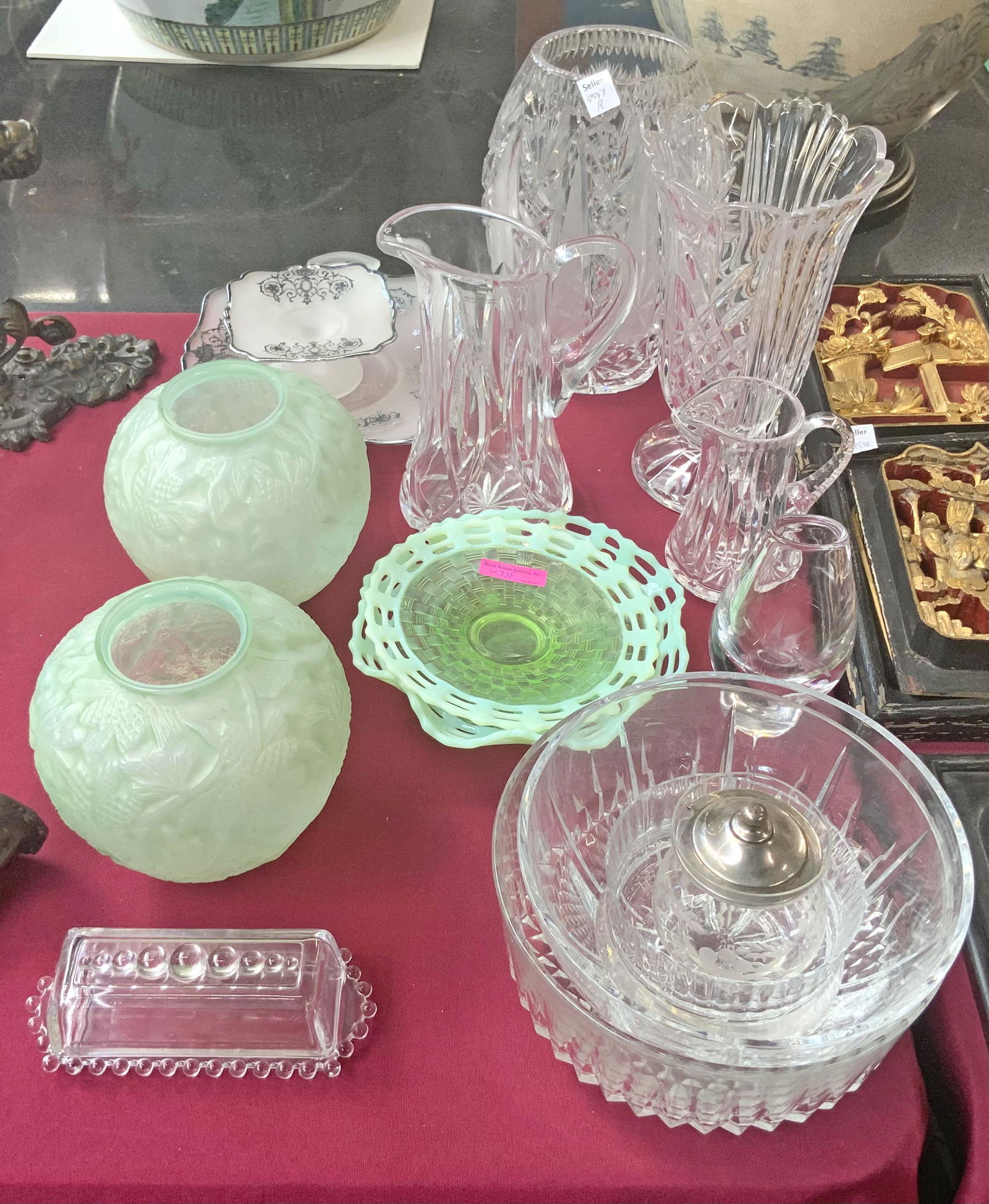 Lot of Assorted Glassware, some Vintage. (1 of 1)