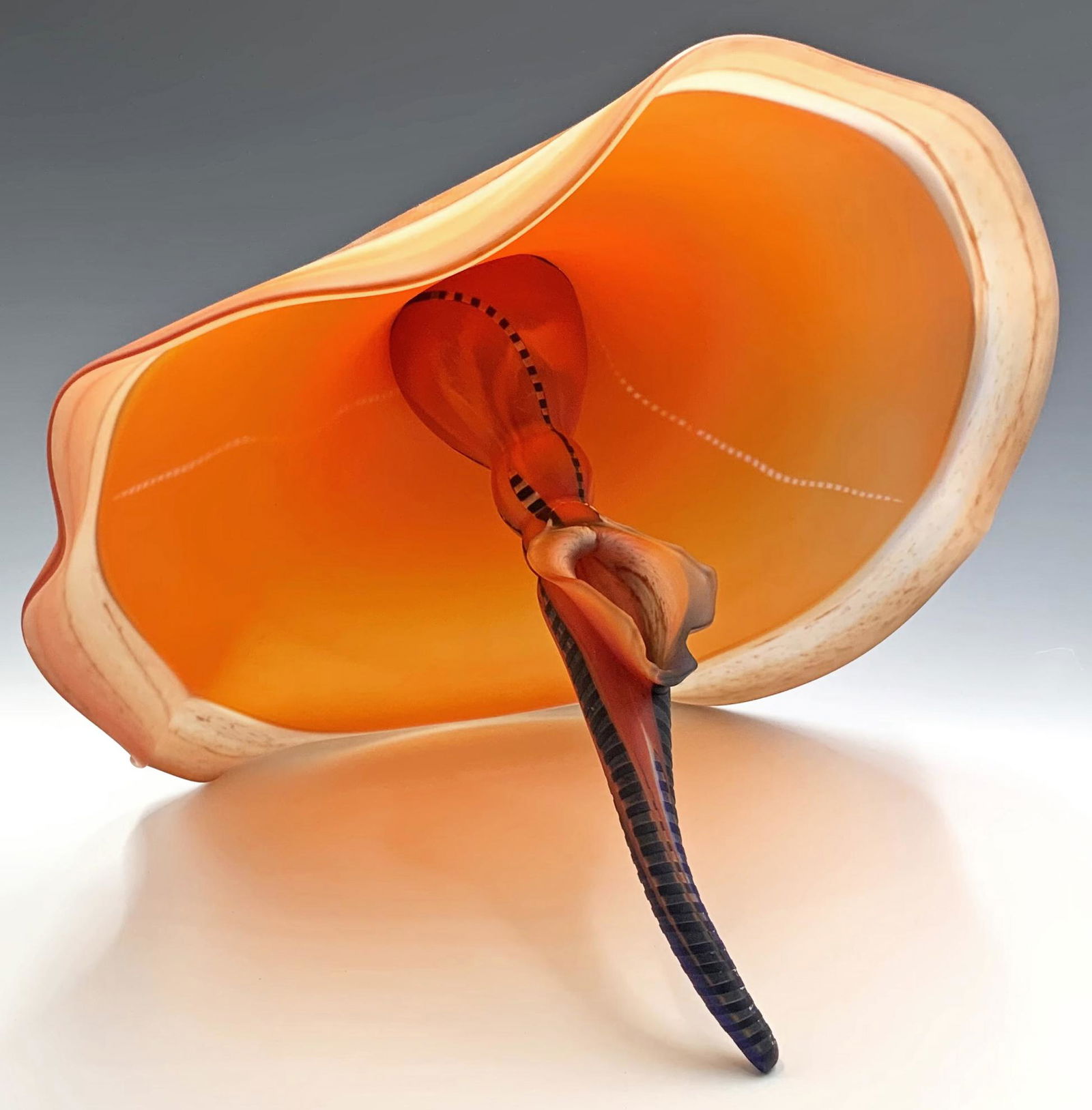 Stephen Dee Edwards "Physalia" Glass Sculpture. (1 of 4)