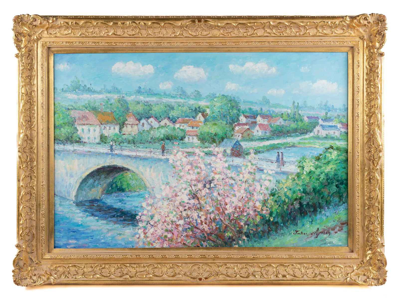 Impressionist Oil Landscape Sgd. John Clymer. (1 of 5)