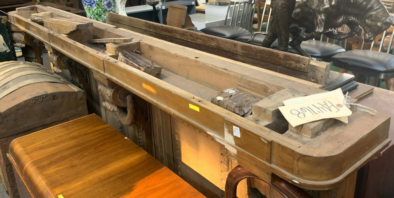 Antique Carved Bar. (1 of 1)