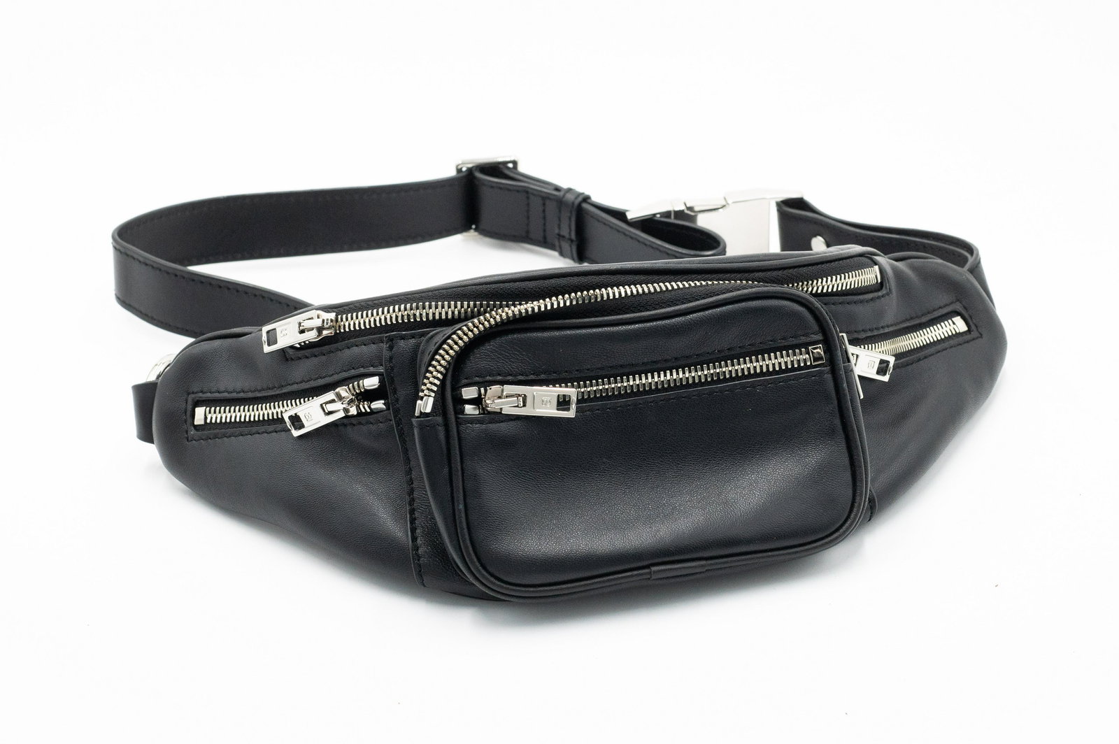 Alexander Wang "Attica" Black Fanny Pack. (1 of 5)