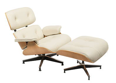Eames Herman Miller Lounge Chair and Ottoman. (1 of 4)