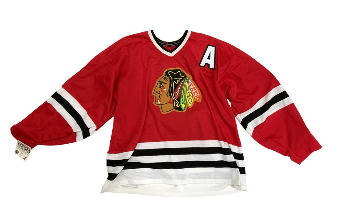 stan mikita signed jersey