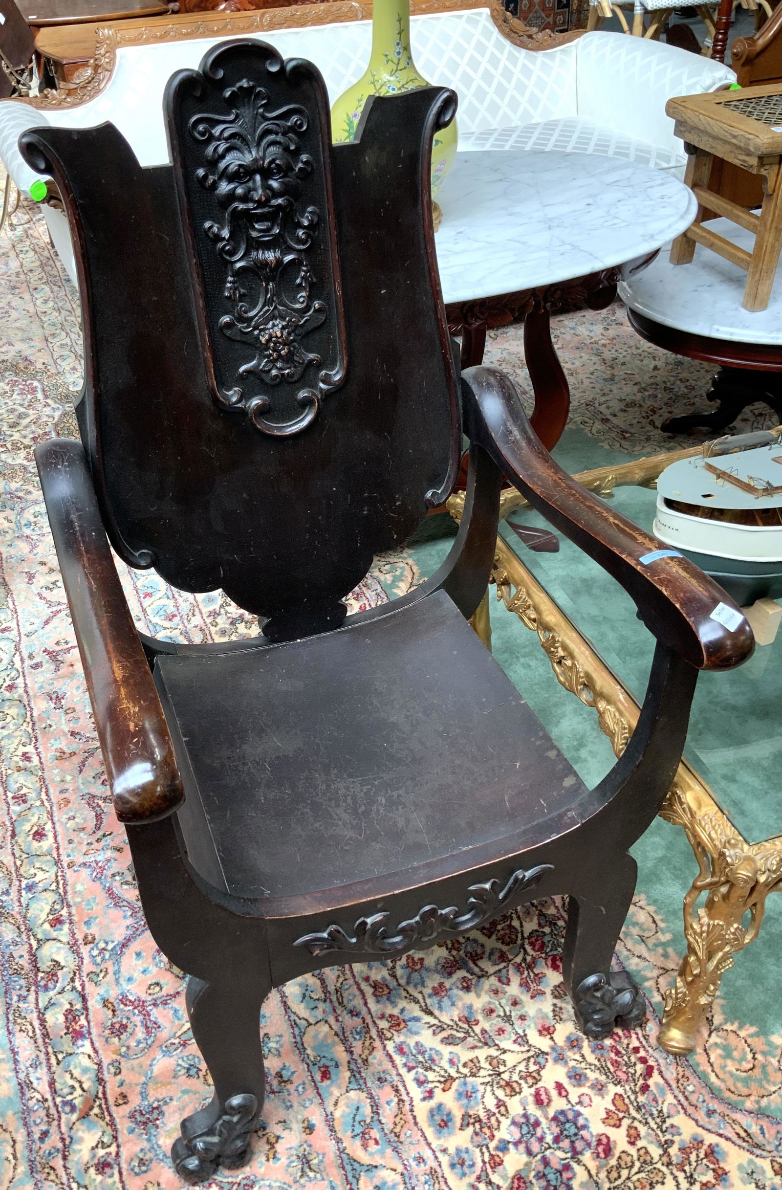 Green man chair for sale sale