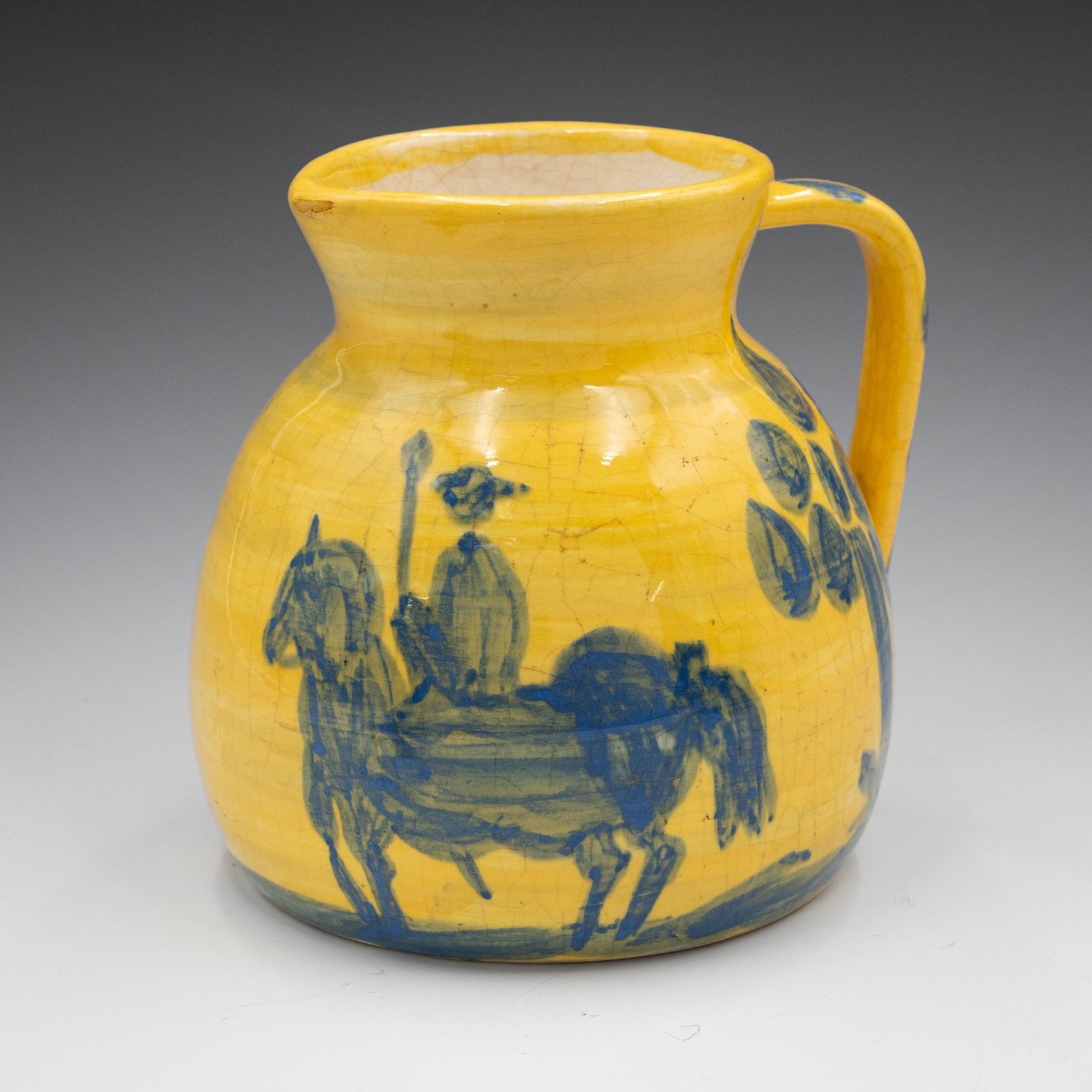 Padilla Ceramic Pitcher w/ Picasso Design. (1 of 3)