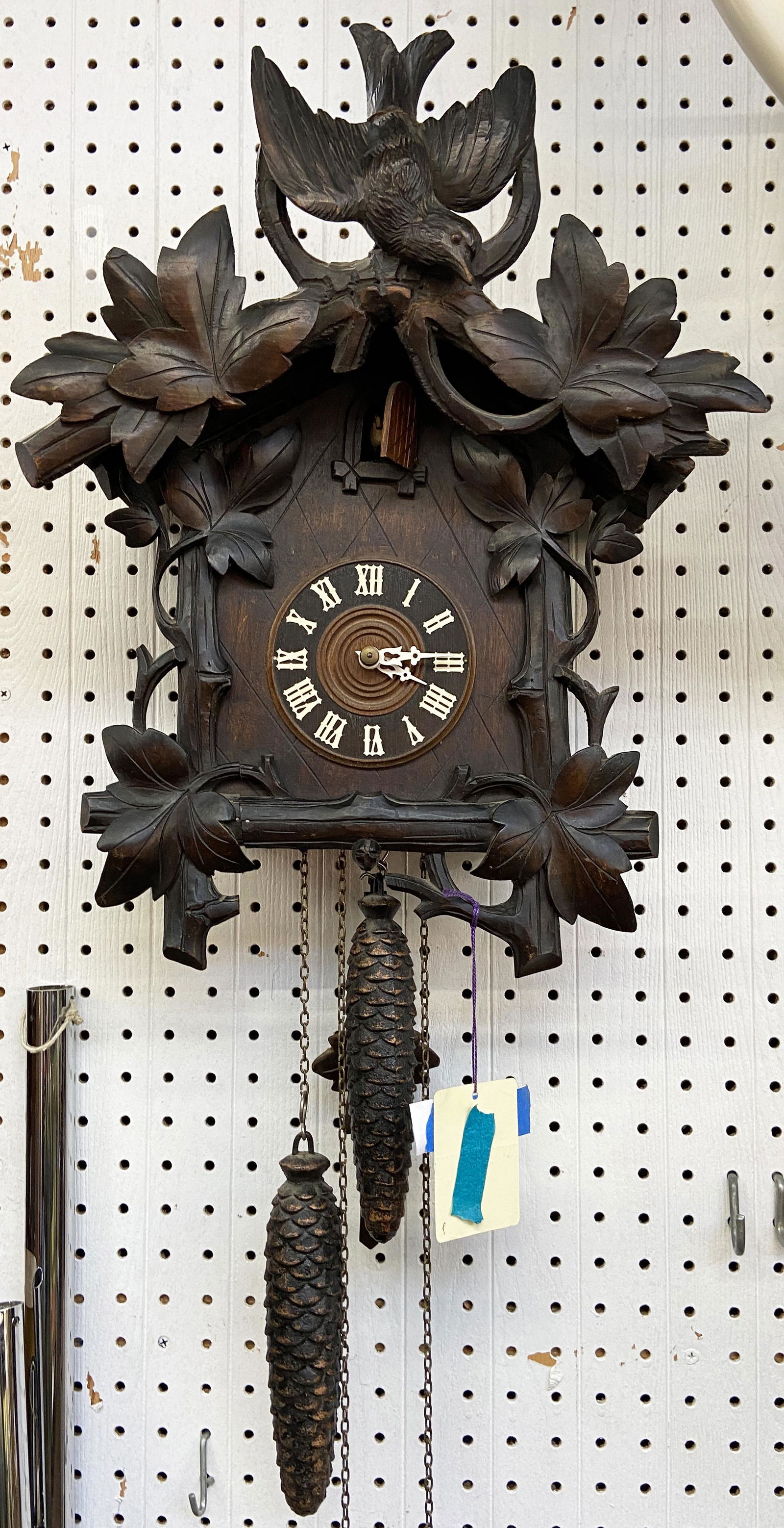 Antique Black Forest Cuckoo Clock. (1 of 1)