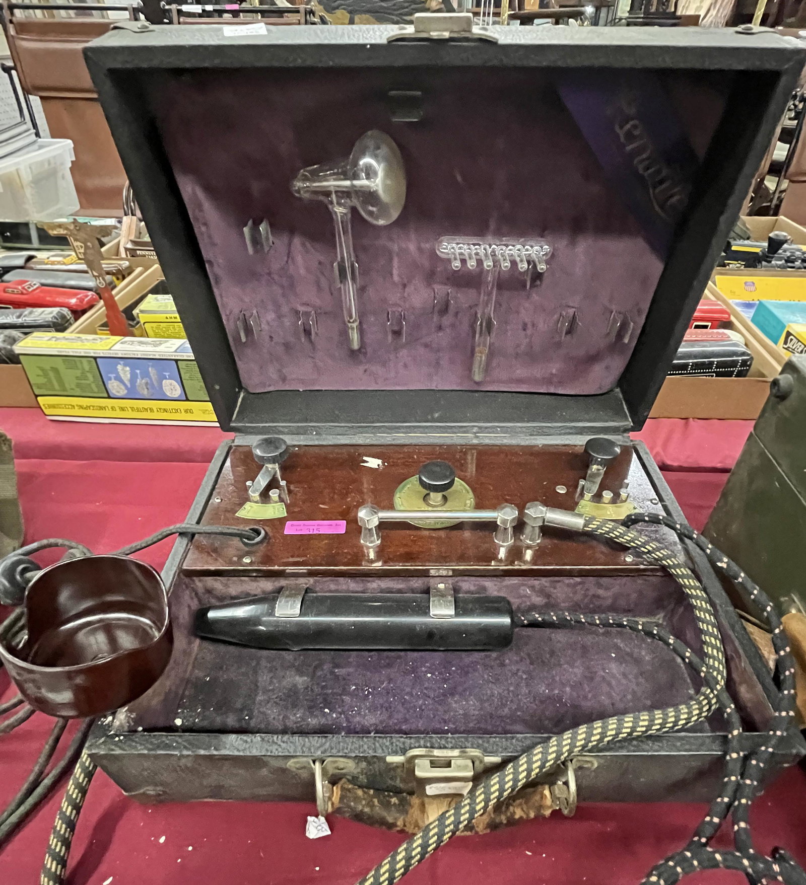 Antique "Renulife" Quack Medicine Machine. (1 of 3)