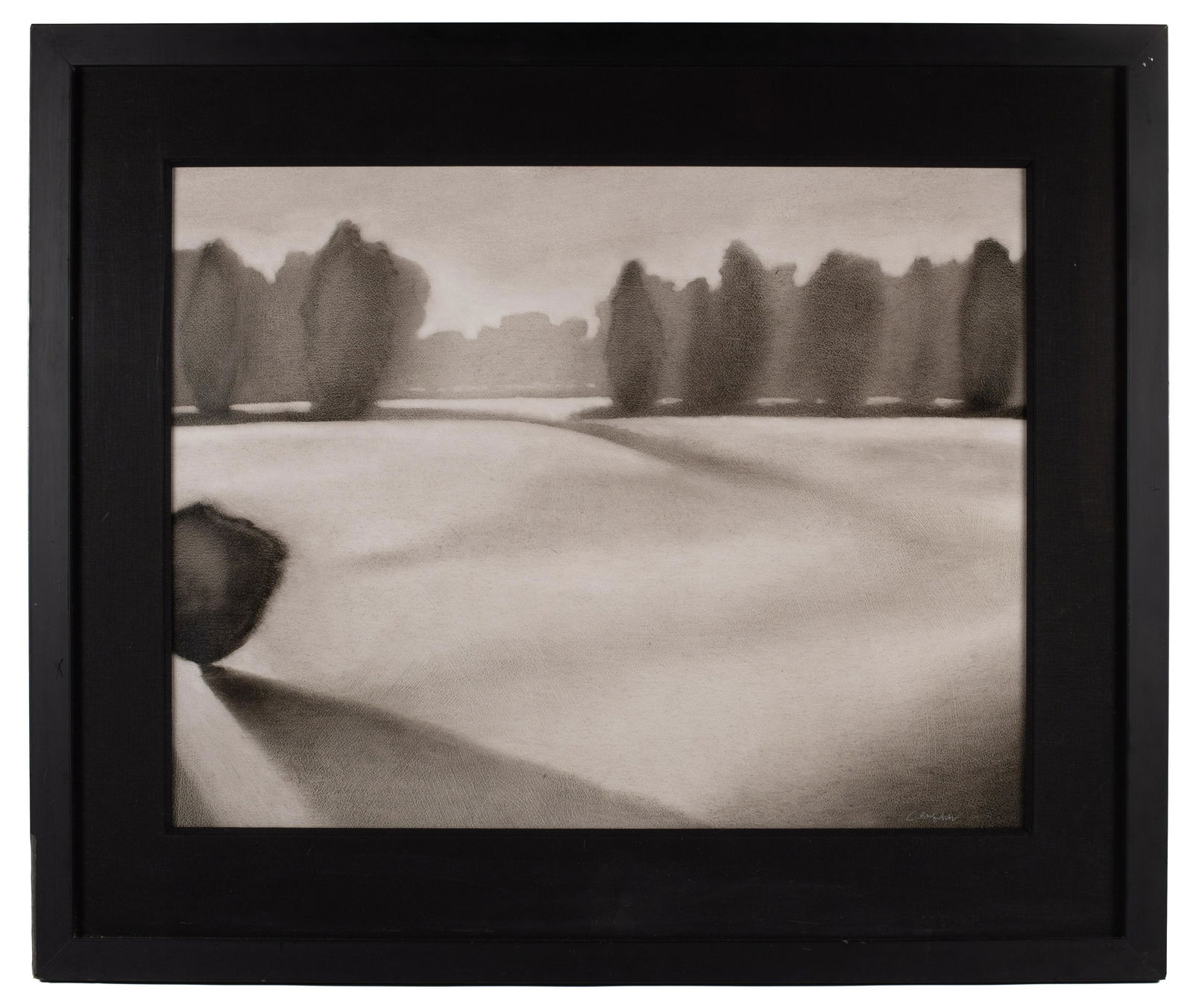 Monochrome Landscape Signed Craig Alan. (1 of 4)