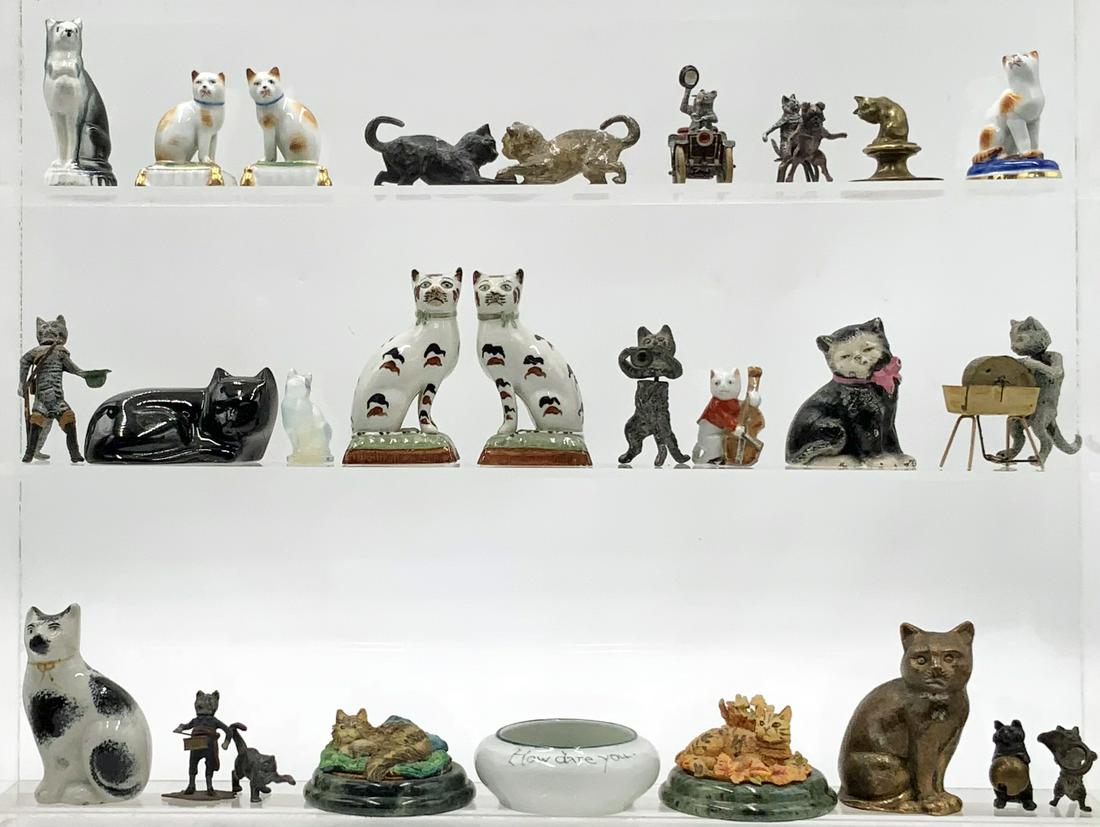Lot of 26 Small Cat Figurines- Sabino, etc. (1 of 3)