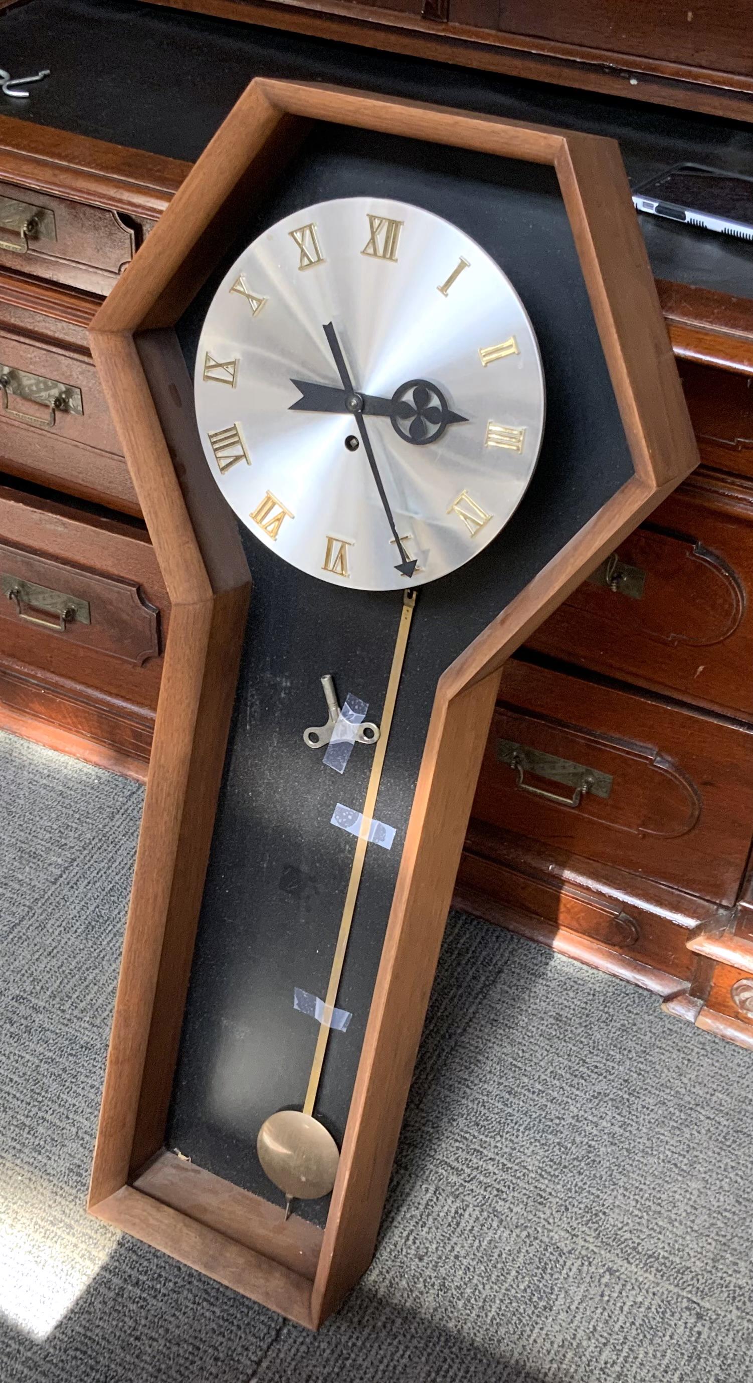 George Nelson for Howard Miller Coffin Clock. (1 of 1)