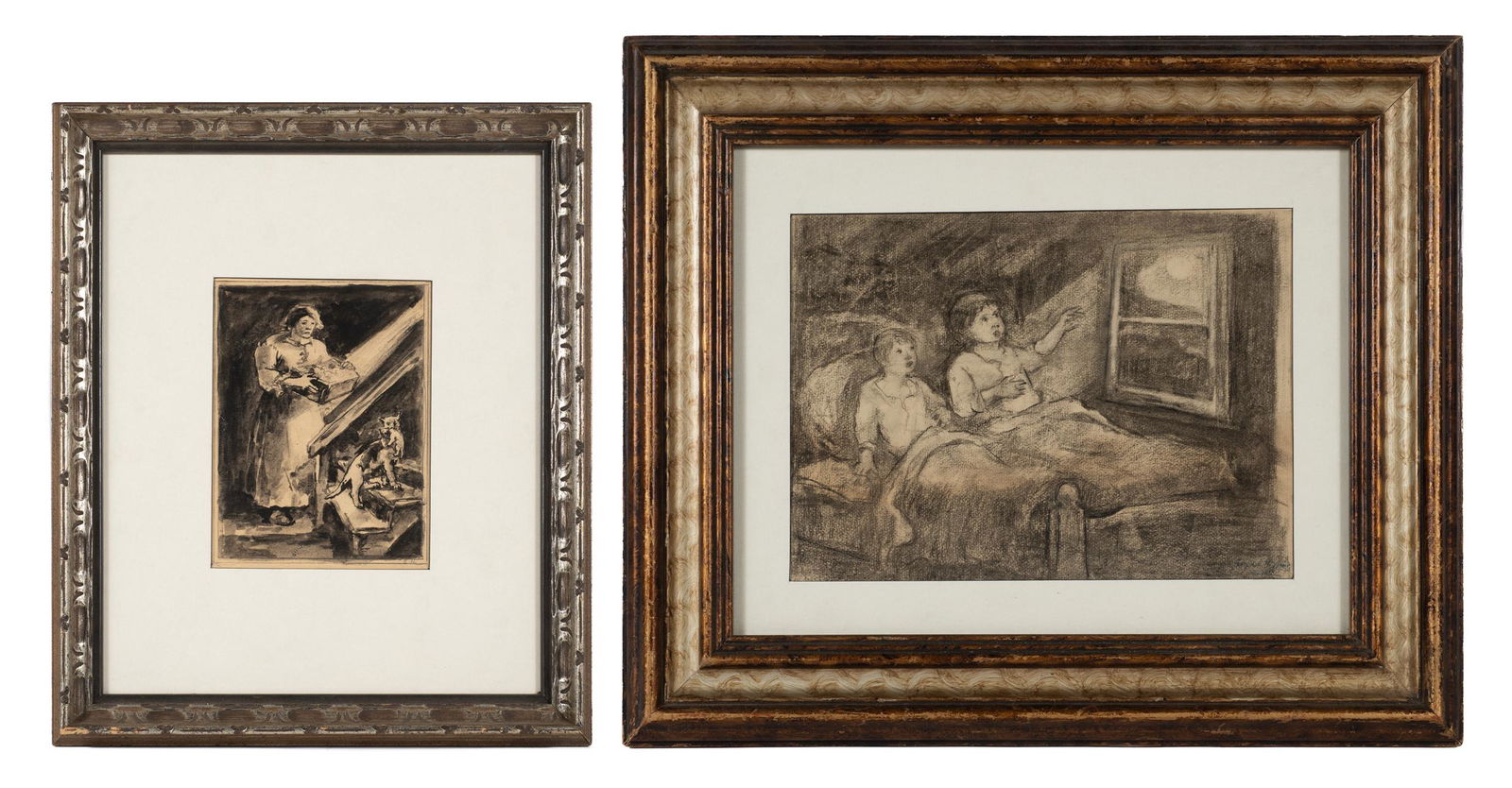 Two Artworks by Eugene Higgins. (1 of 8)