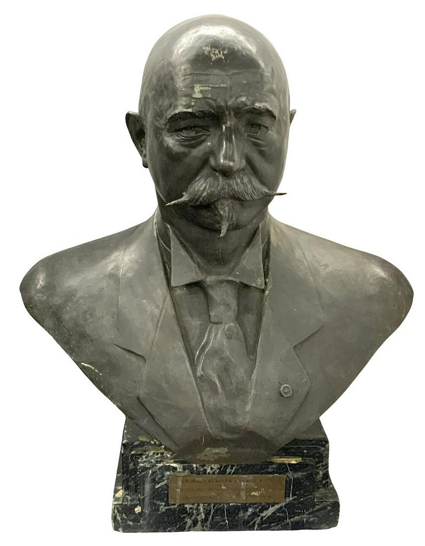 Bronze Bust of Charles Rudolph Edward Koch. (1 of 3)