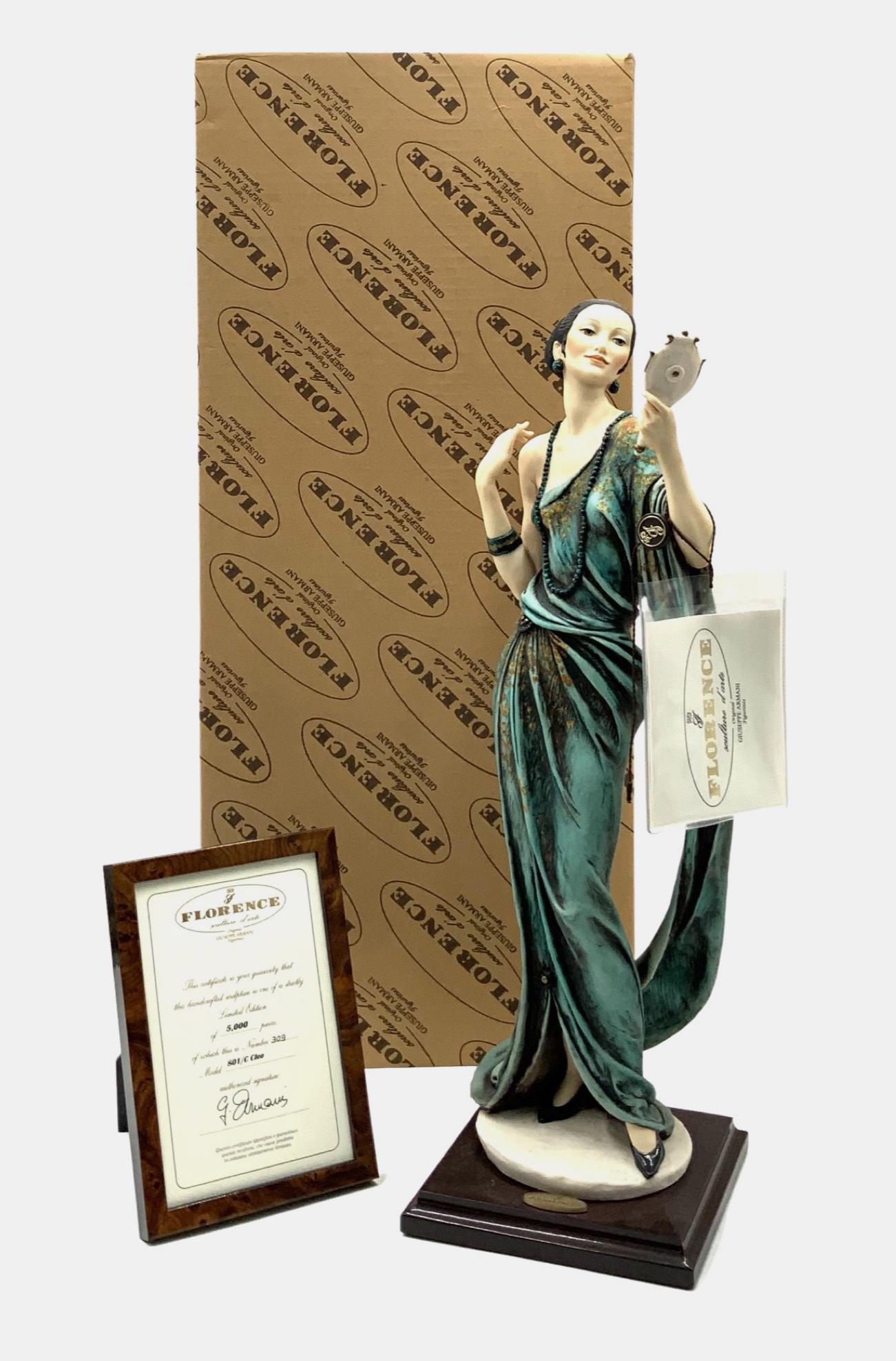 Giuseppe Armani Ltd. Ed Figurine - 801/C "Cleo" (1 of 4)