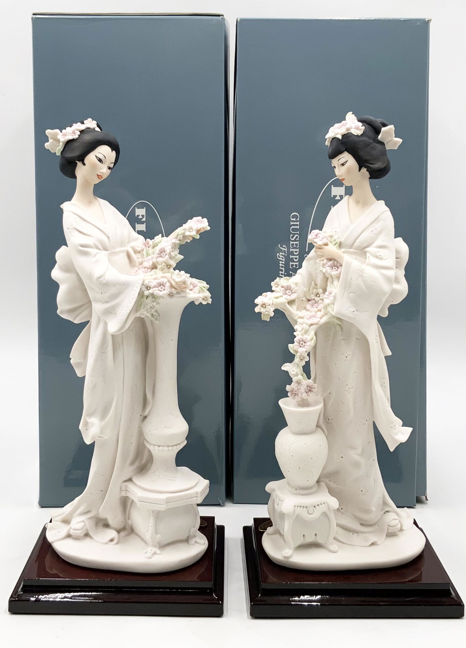 Pair of Giuseppe Armani "Oriental Lady". (1 of 4)