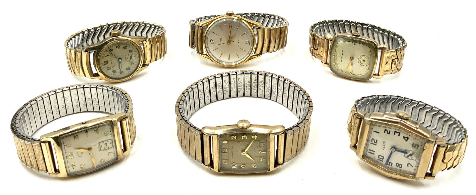 Lot of 6 Men's Vintage Watches, not Running. (1 of 2)
