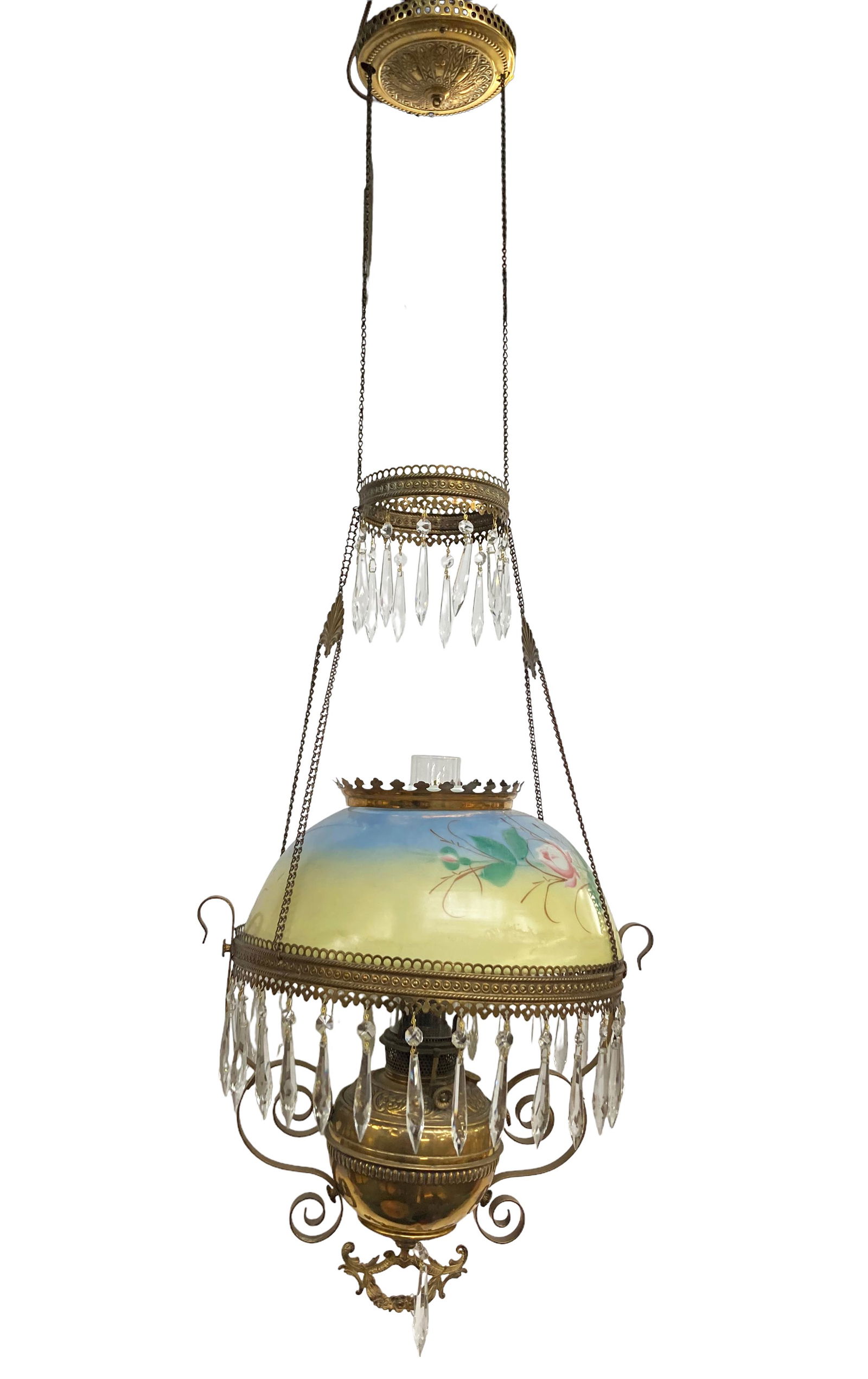 Victorian Hanging Oil Lamp Light Fixture. Dec 31, 2022 Direct