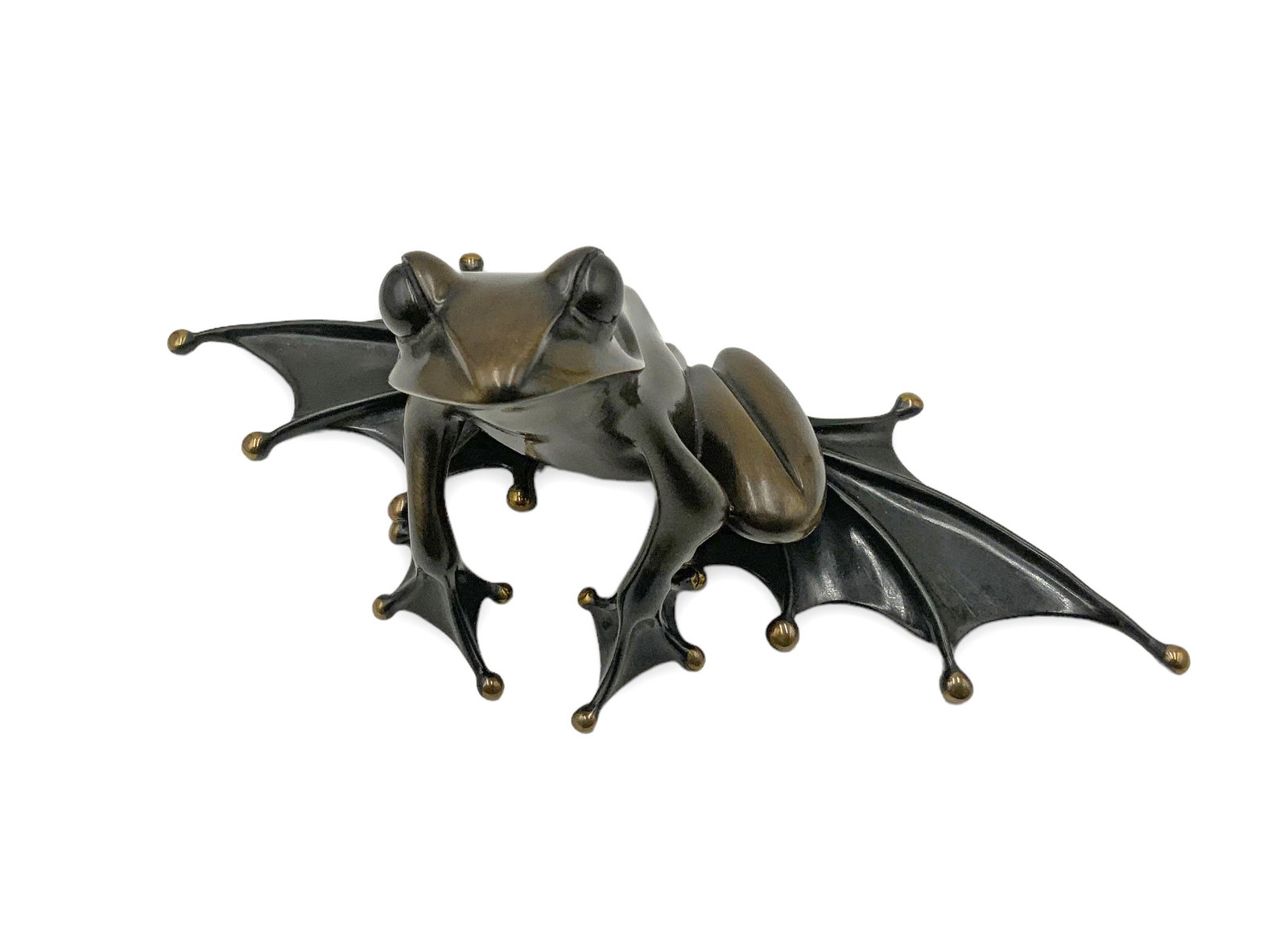 Tim Cotterill Bronze Frogman Sculpture, No Enamel. (1 of 3)