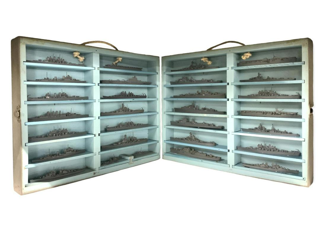 Set of 29 USA Framburg WWII Recognition Ships. (1 of 3)