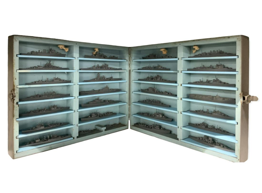 Set of 29 British Framburg WWII Recognition Ships. (1 of 3)