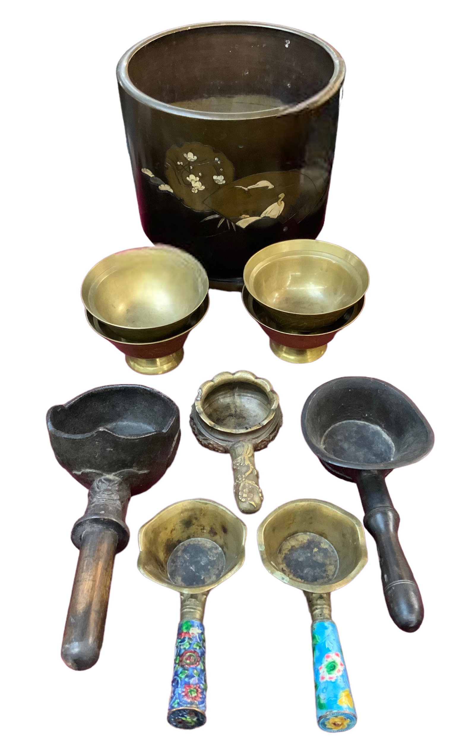 Lot of Assorted Asian Metal Articles. (1 of 2)