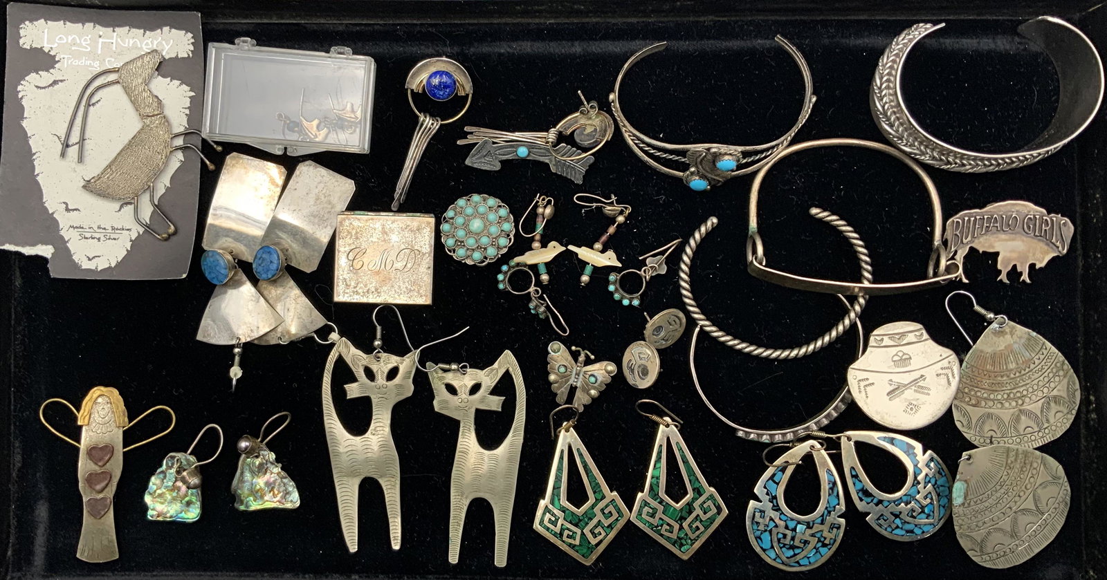 Lot of Mostly Sterling Jewelry. (1 of 1)