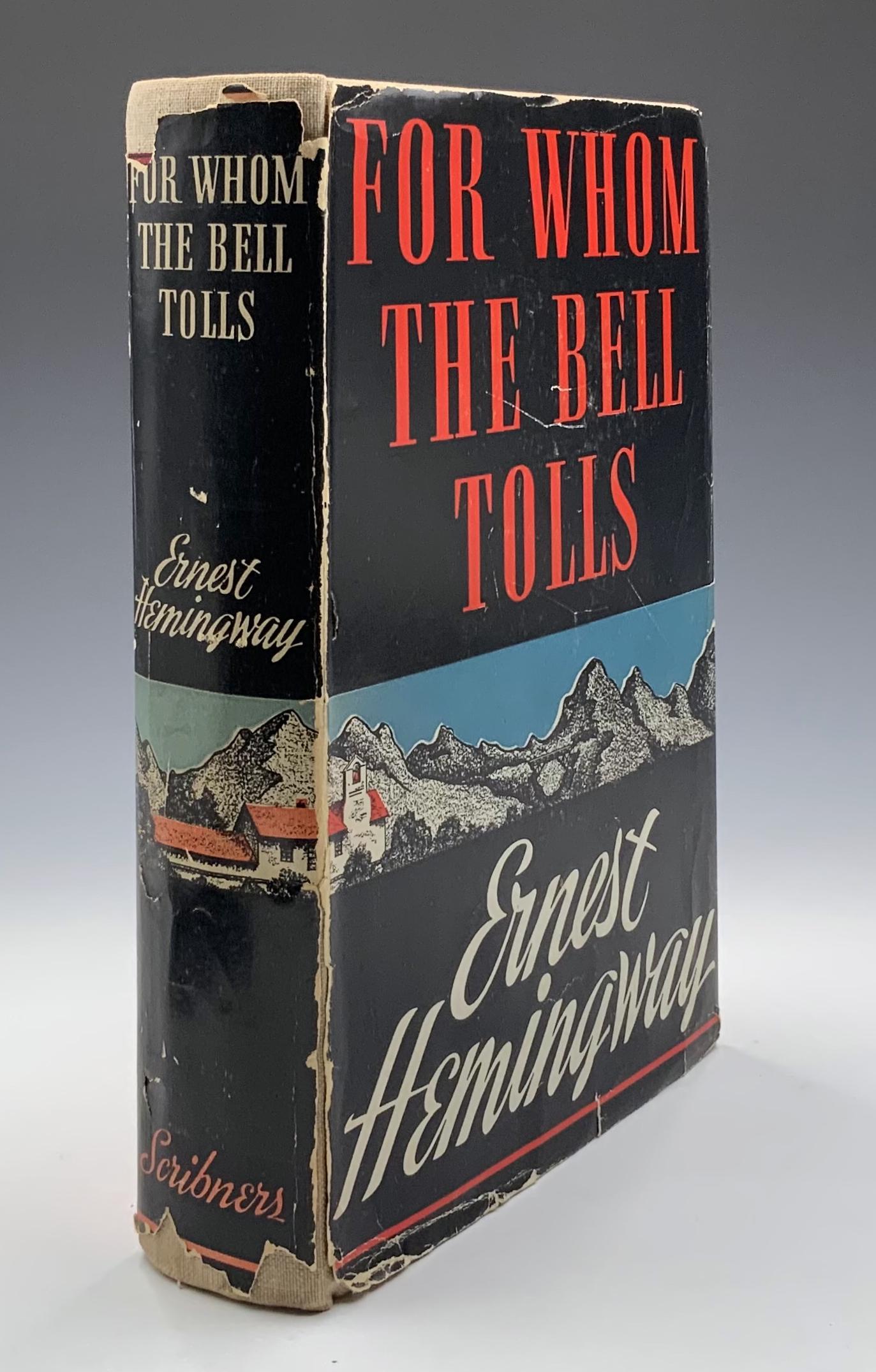 "For Whom the Bell Tolls" Book- Ernest Hemingway. (1 of 4)