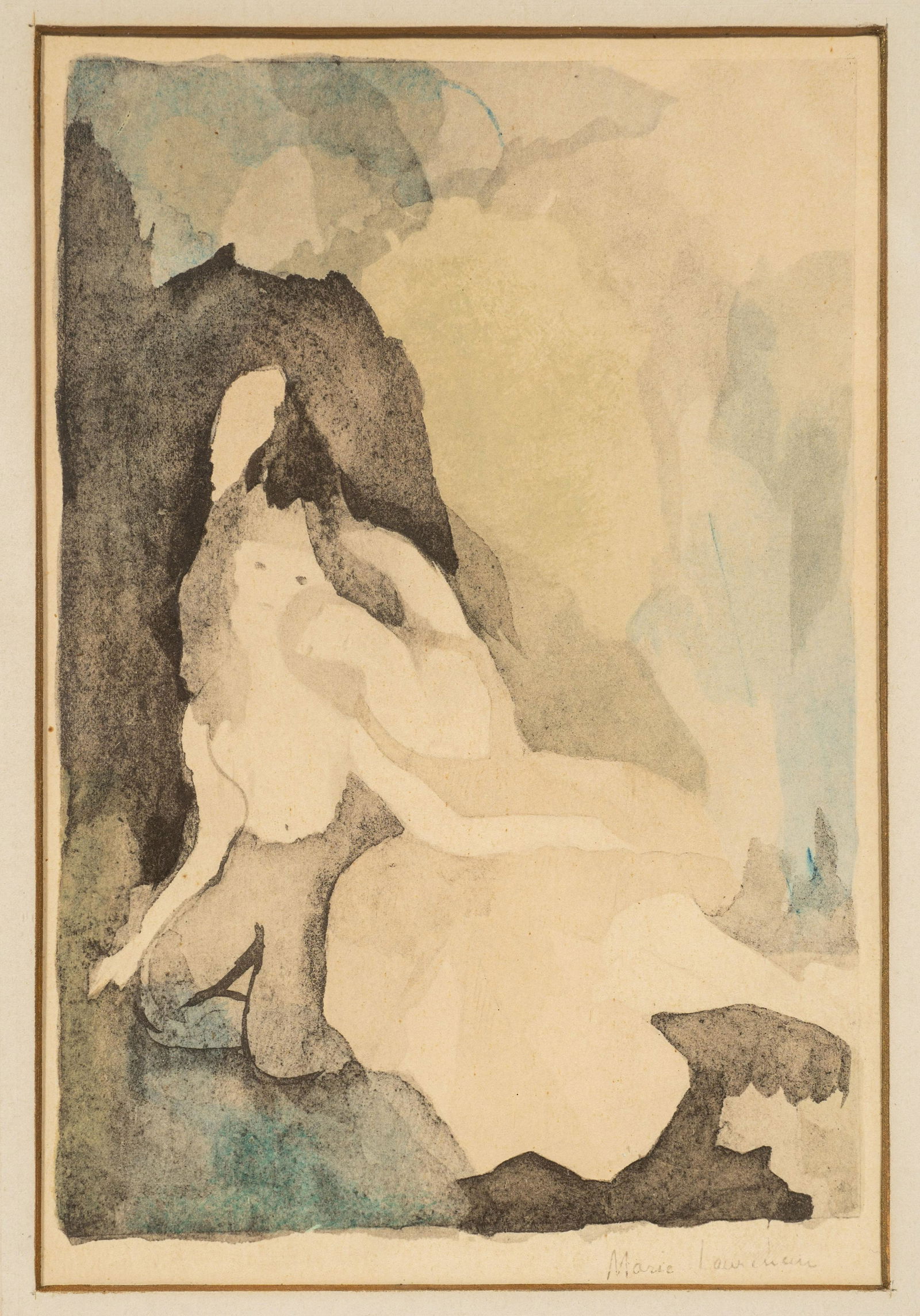 Marie Laurencin Lithograph Signed In-Print. (1 of 4)