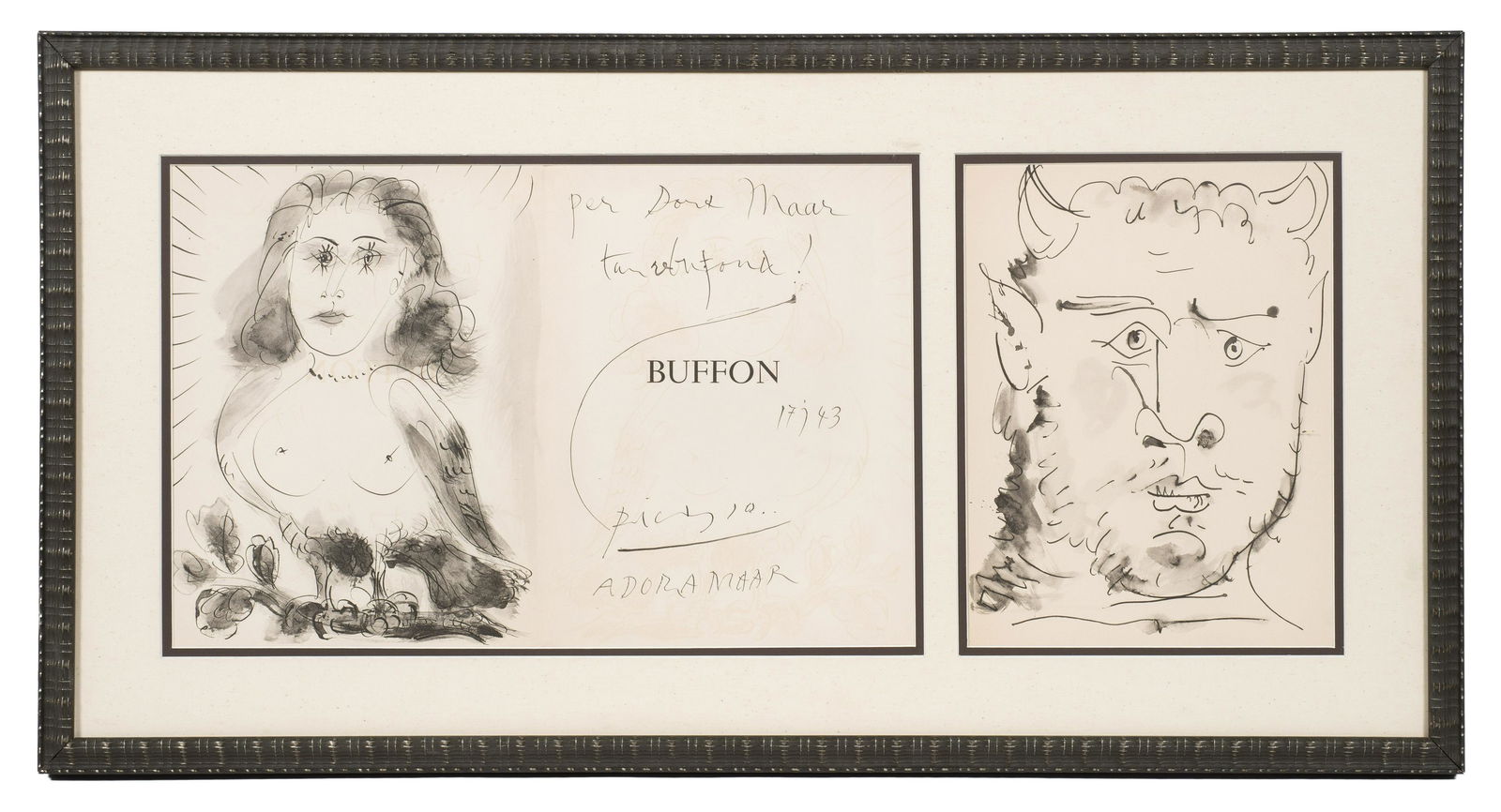 Picasso Prints from "Buffon". (1 of 5)