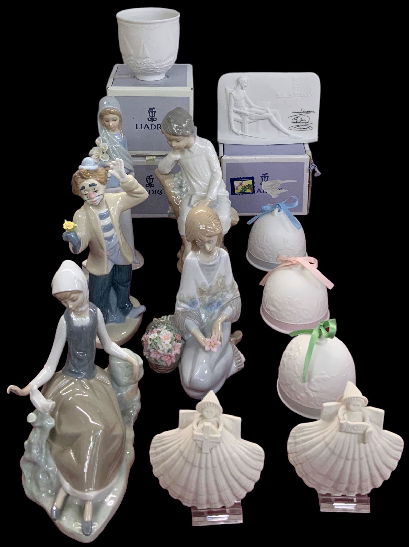15 Pc. Lot - Lladro, Furlong & Paul Sebastian. (1 of 2)