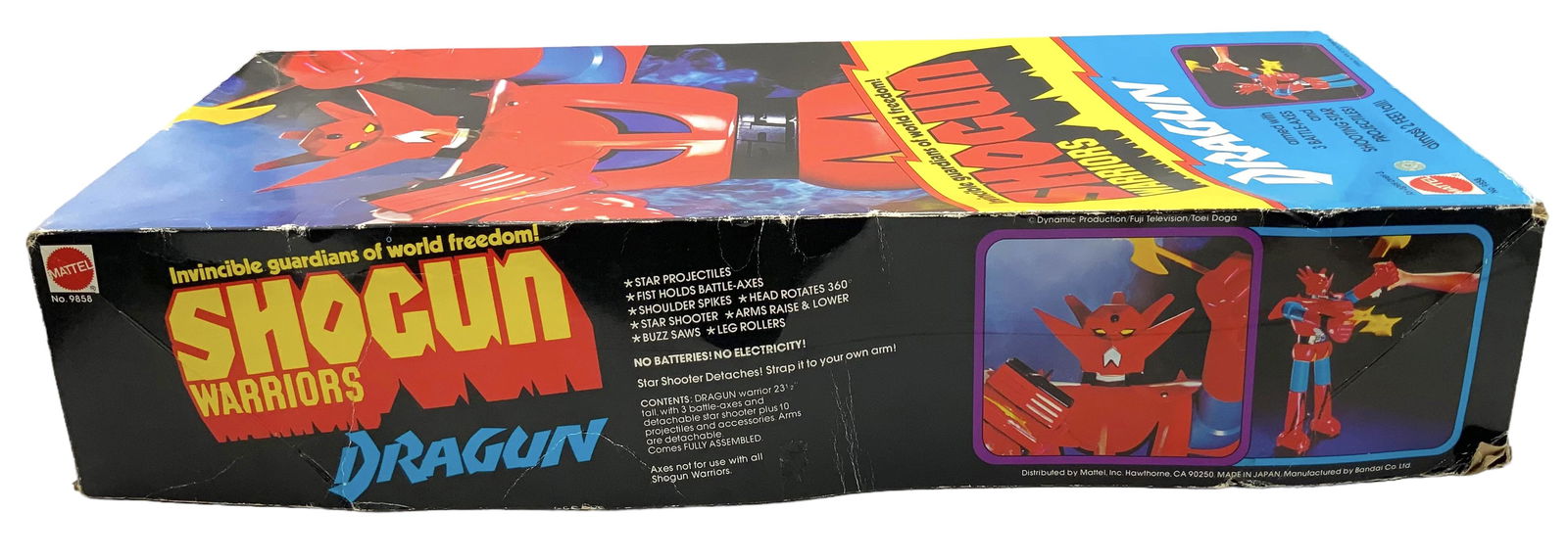 Shogun Warriors Dragun Character Toy by Mattel. (1 of 3)