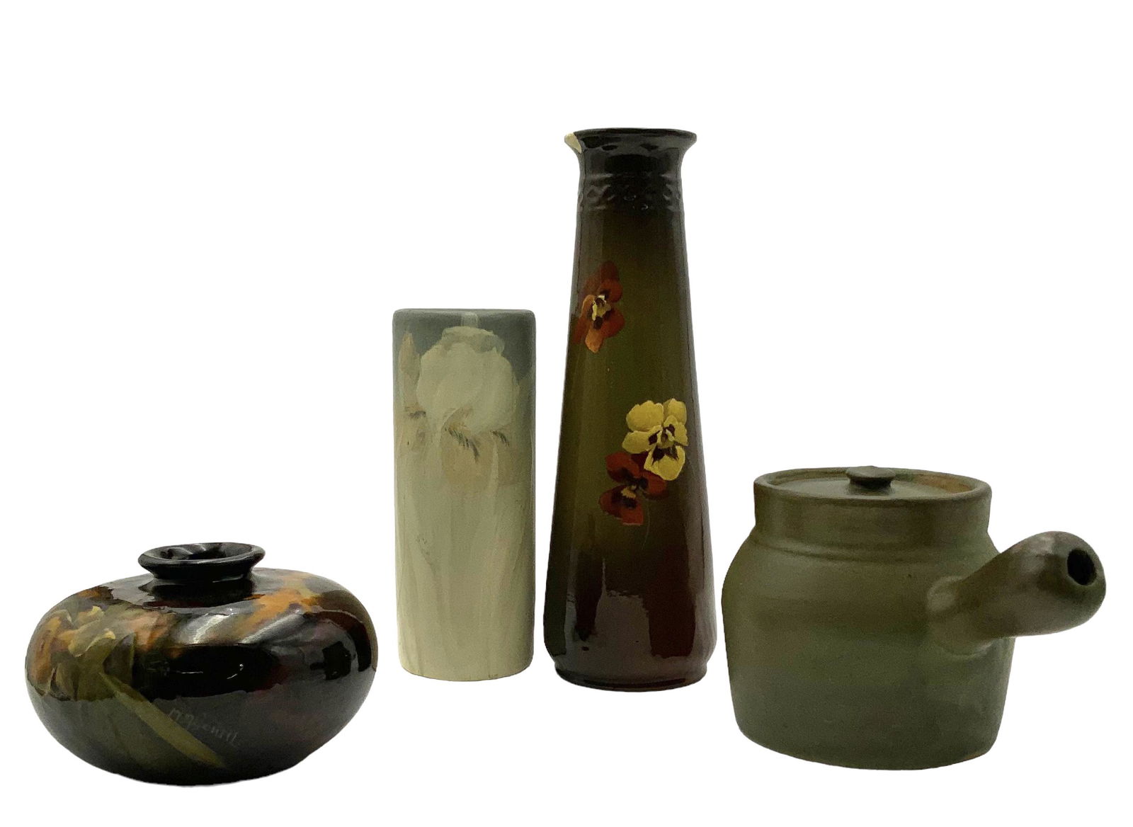 Lot of 4 Pottery Pcs.- Fulper, Weller, Owens. (1 of 4)