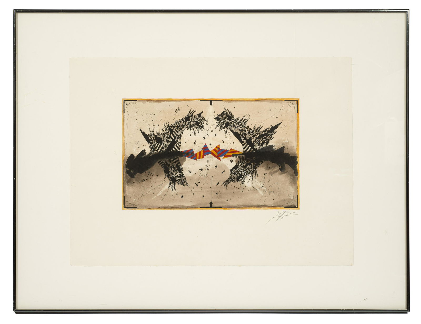 Georges Dussau Multi-Media Piece. (1 of 4)