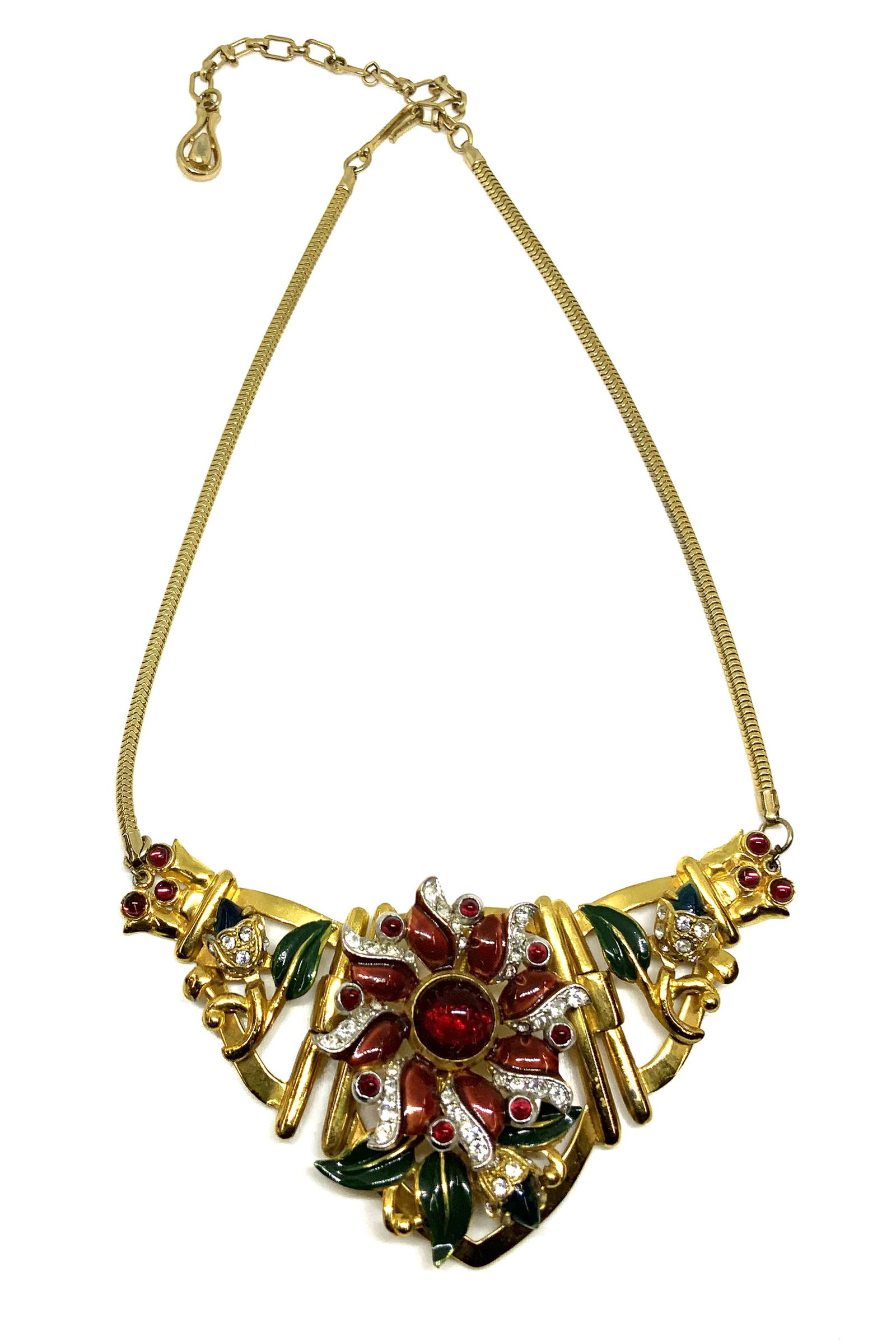 Coro "Carmen Miranda" Necklace. (1 of 4)