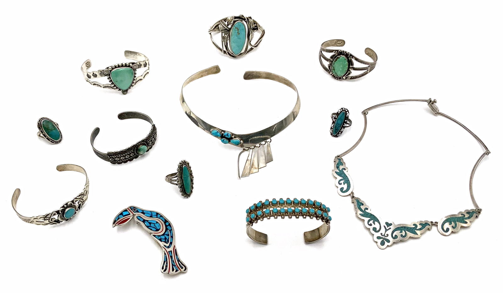 Native American Indian & Other Sterling Jewelry. (1 of 3)