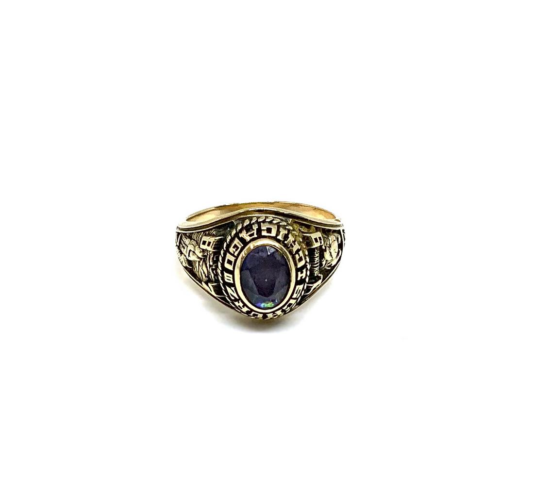 1987 Schurz High School 14K Ladies' Class Ring. (1 of 4)