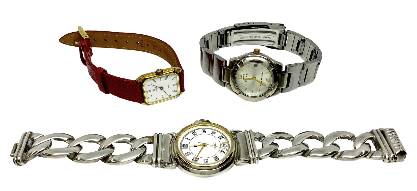 Lot of Three Quartz Watches - Concord, etc. (1 of 3)