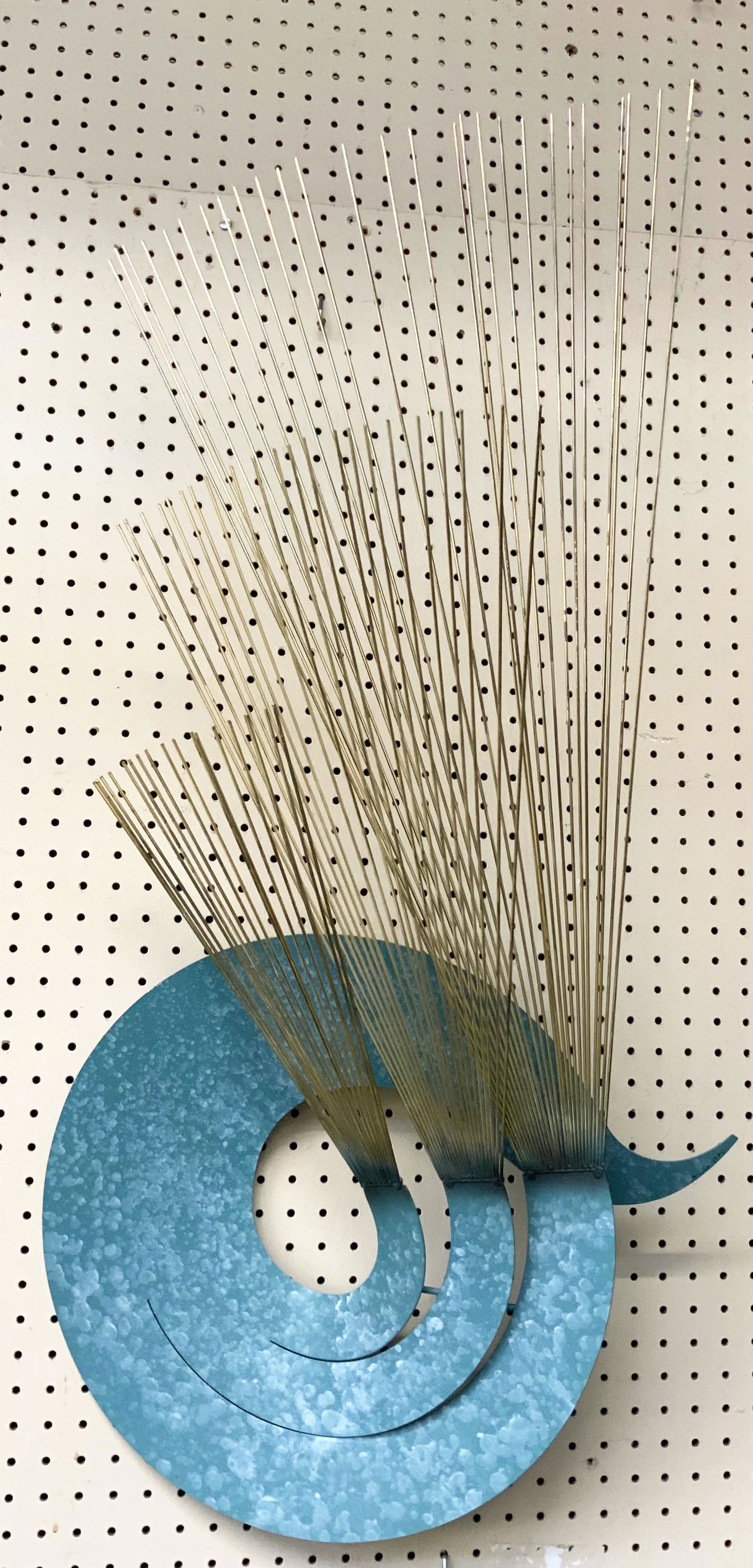 1980's Curtis Jere Kinetic Wall Sculpture. (1 of 2)