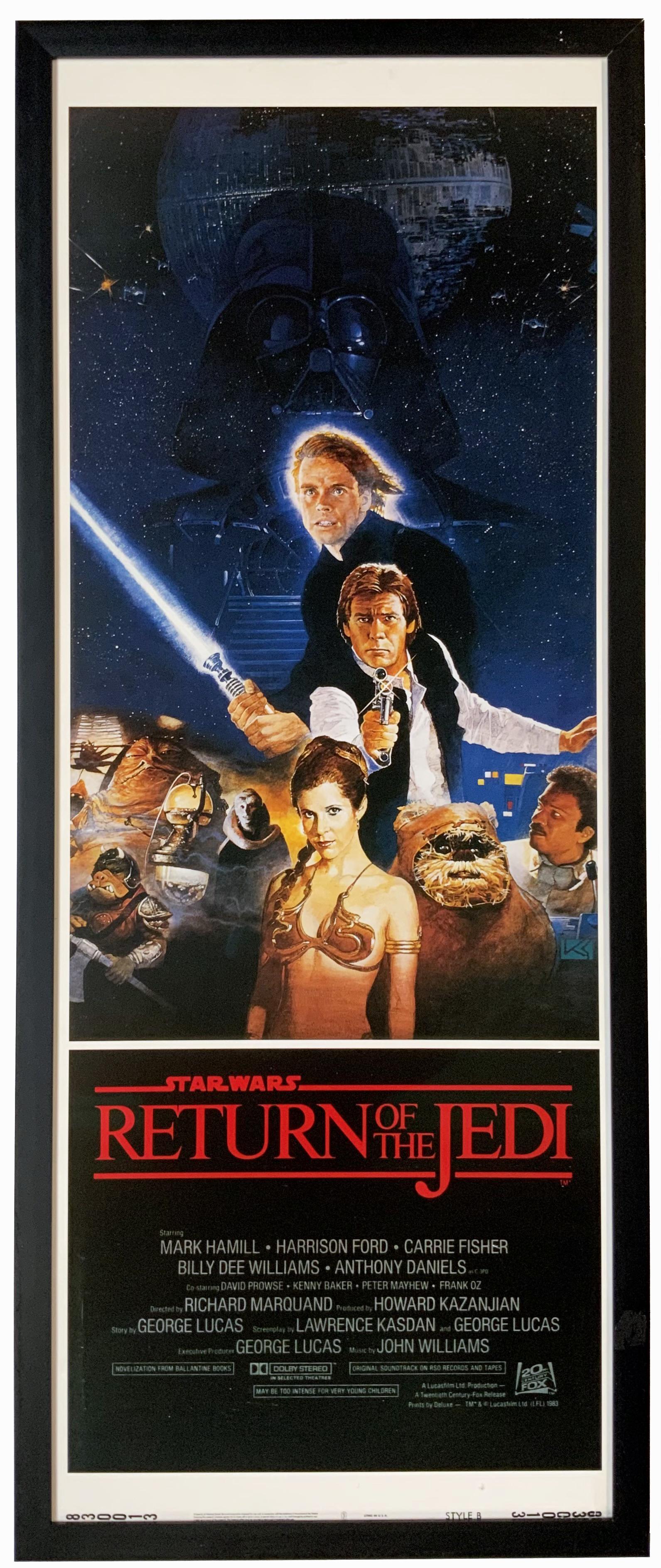 Star Wars "Return of the Jedi" Insert Movie Poster (1 of 4)